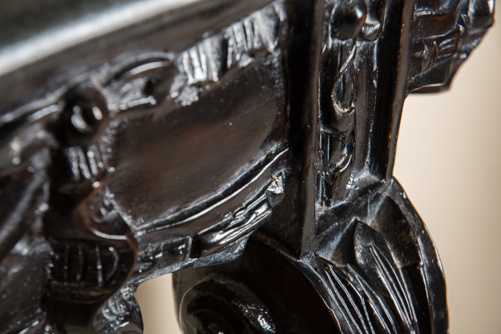 Louis XV Console Table With Marble Surface