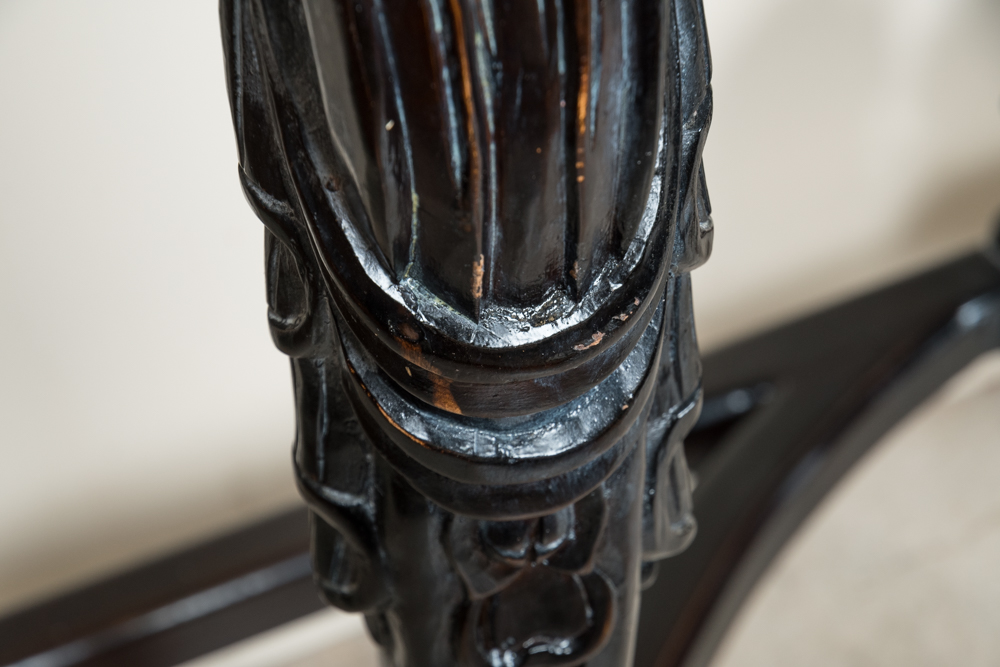 Louis XV Console Table With Marble Surface
