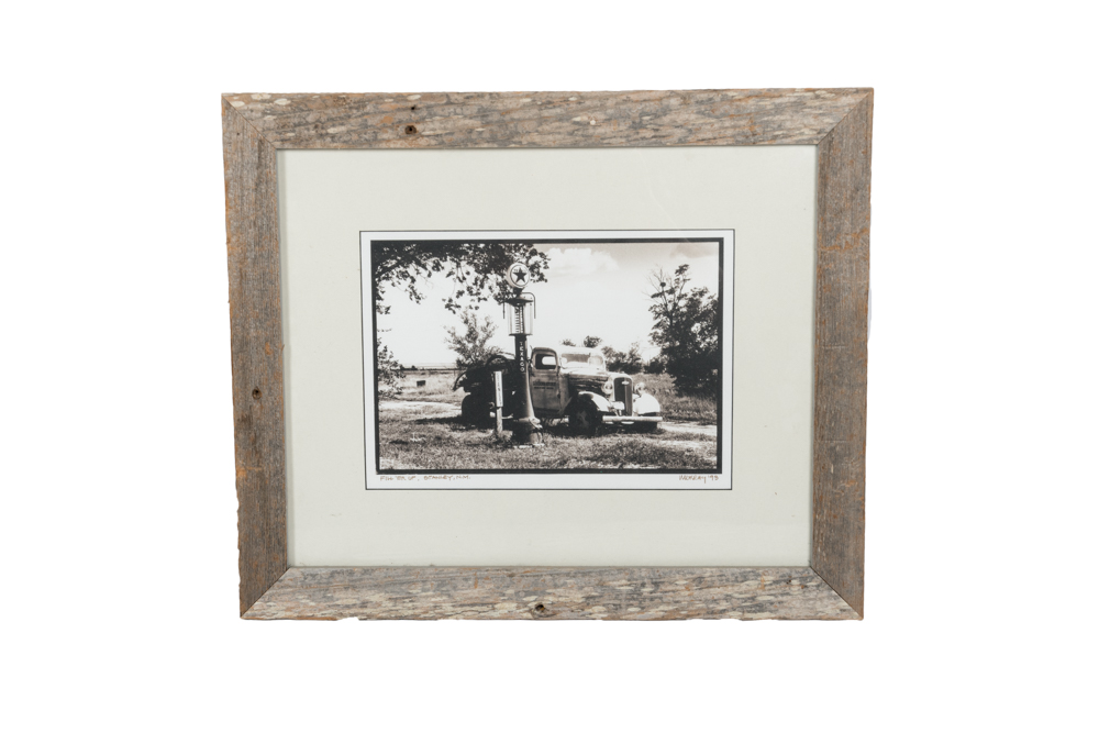 Signed Framed Texas Themed Photographs