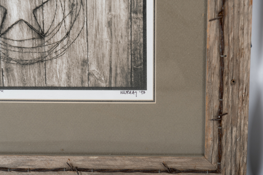 Signed Framed Texas Themed Photographs