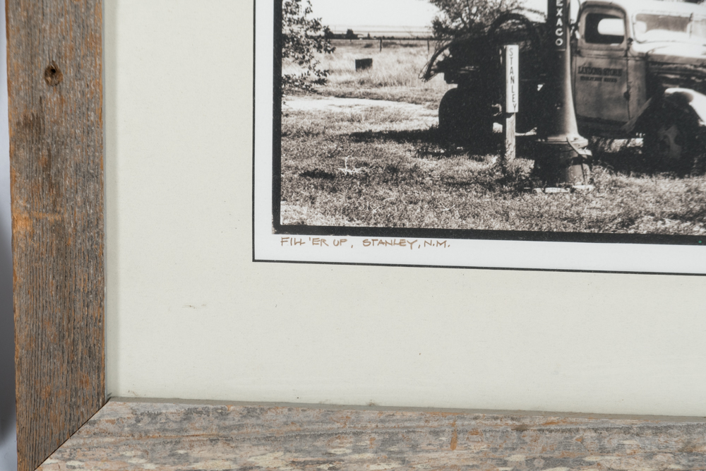 Signed Framed Texas Themed Photographs