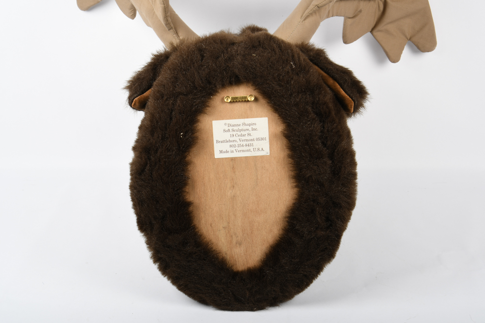 Large Stuffed Mounted Moose