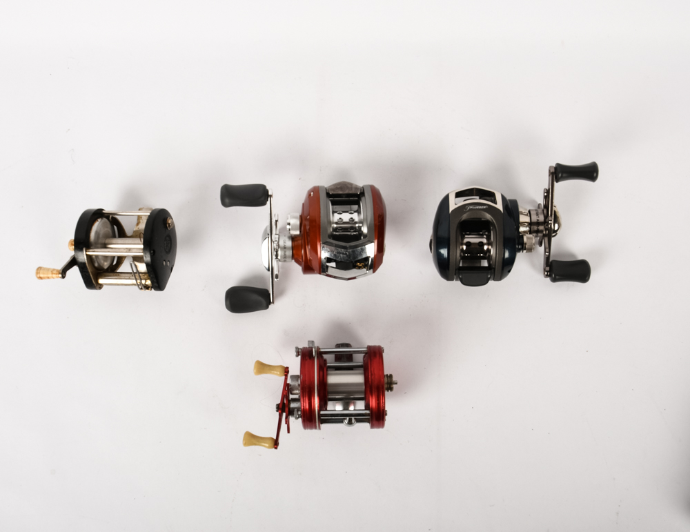Collection of Vintage Fishing Reels