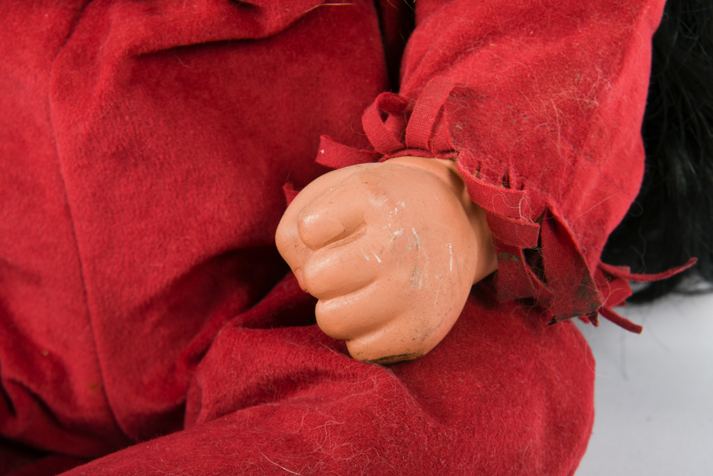 Signed Hand Crafted "Drowsy Baby" Porcelain Doll by Doll Artworks