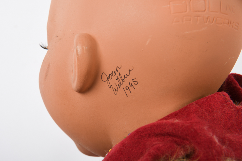 Signed Hand Crafted "Drowsy Baby" Porcelain Doll by Doll Artworks