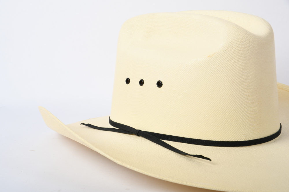 Pair of Cowboy Hats Featuring Stetson