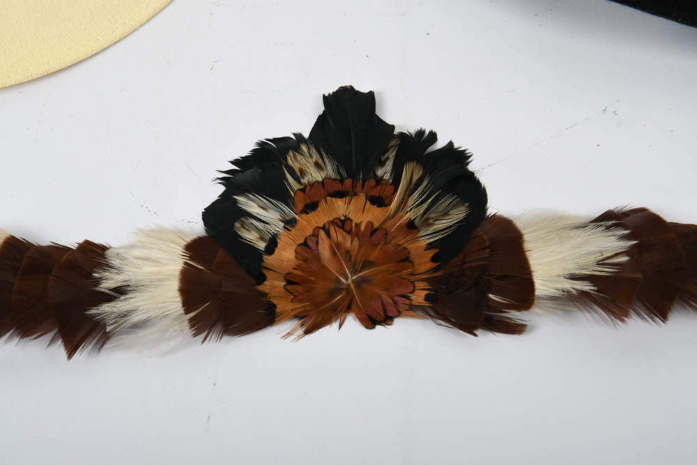 Pair of Cowboy Hats Featuring Stetson