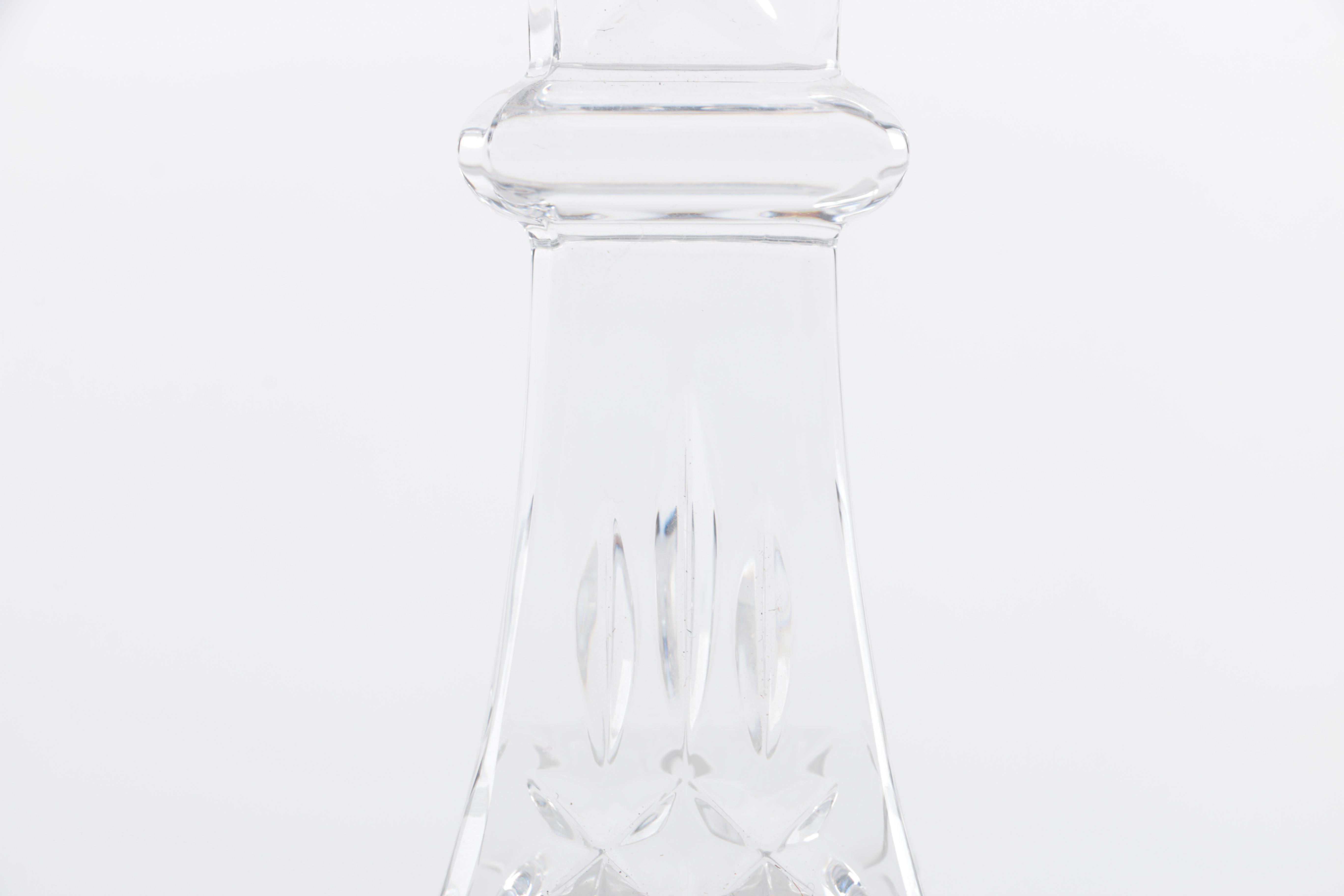 Waterford "Lismore" Crystal Candlesticks