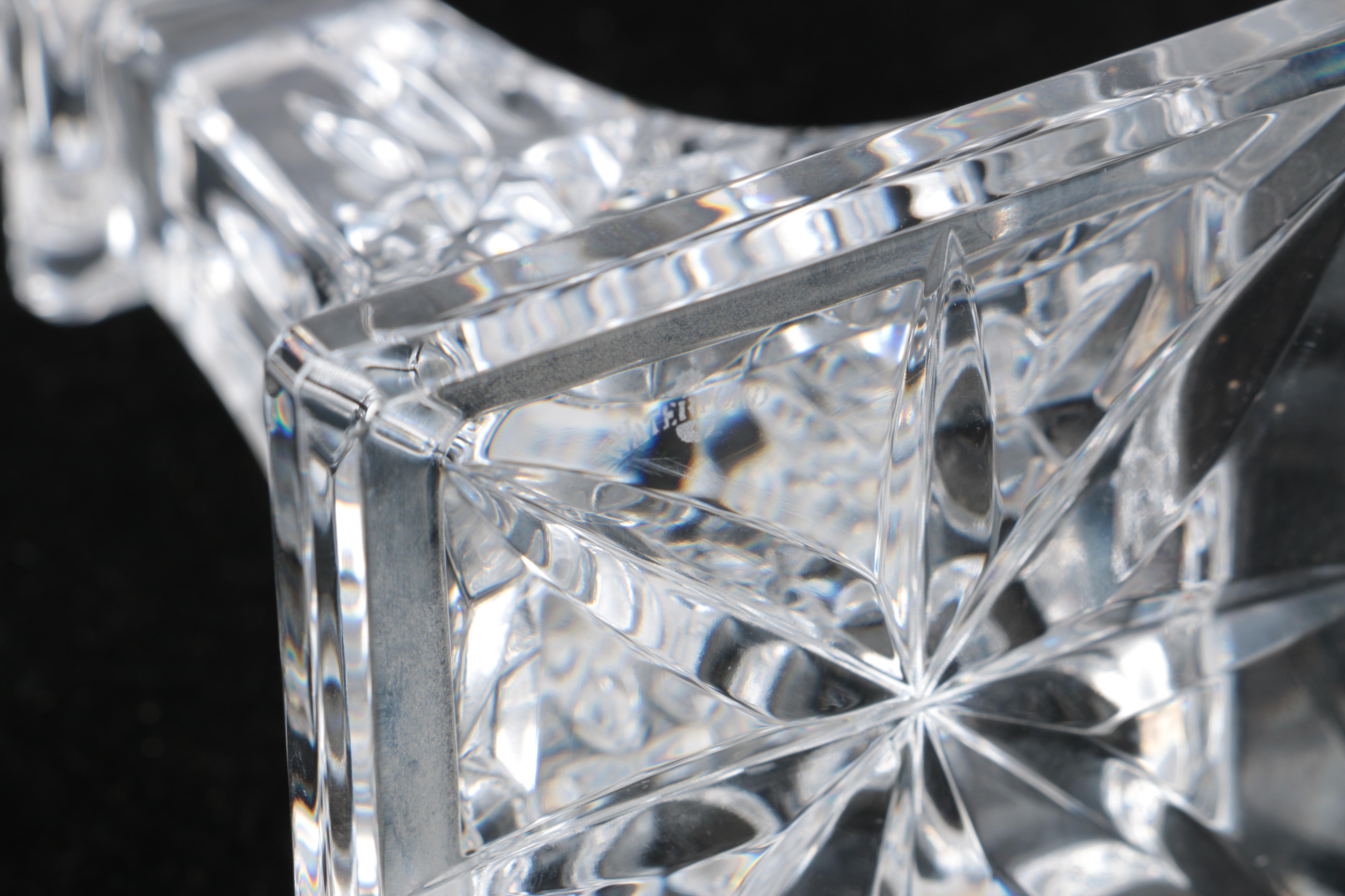 Waterford "Lismore" Crystal Candlesticks