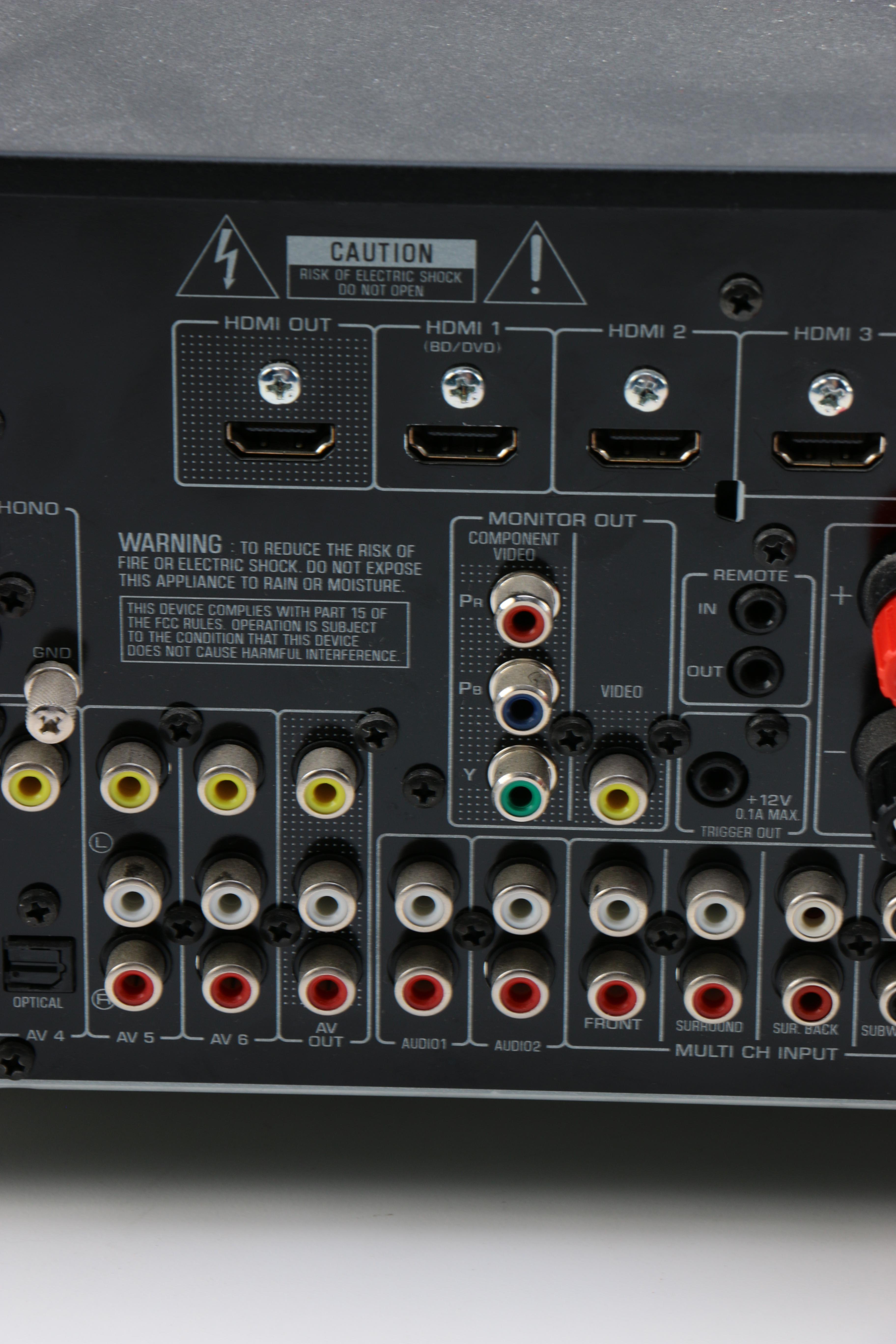 Yamaha Natural Sound AV Receiver RX-V1065