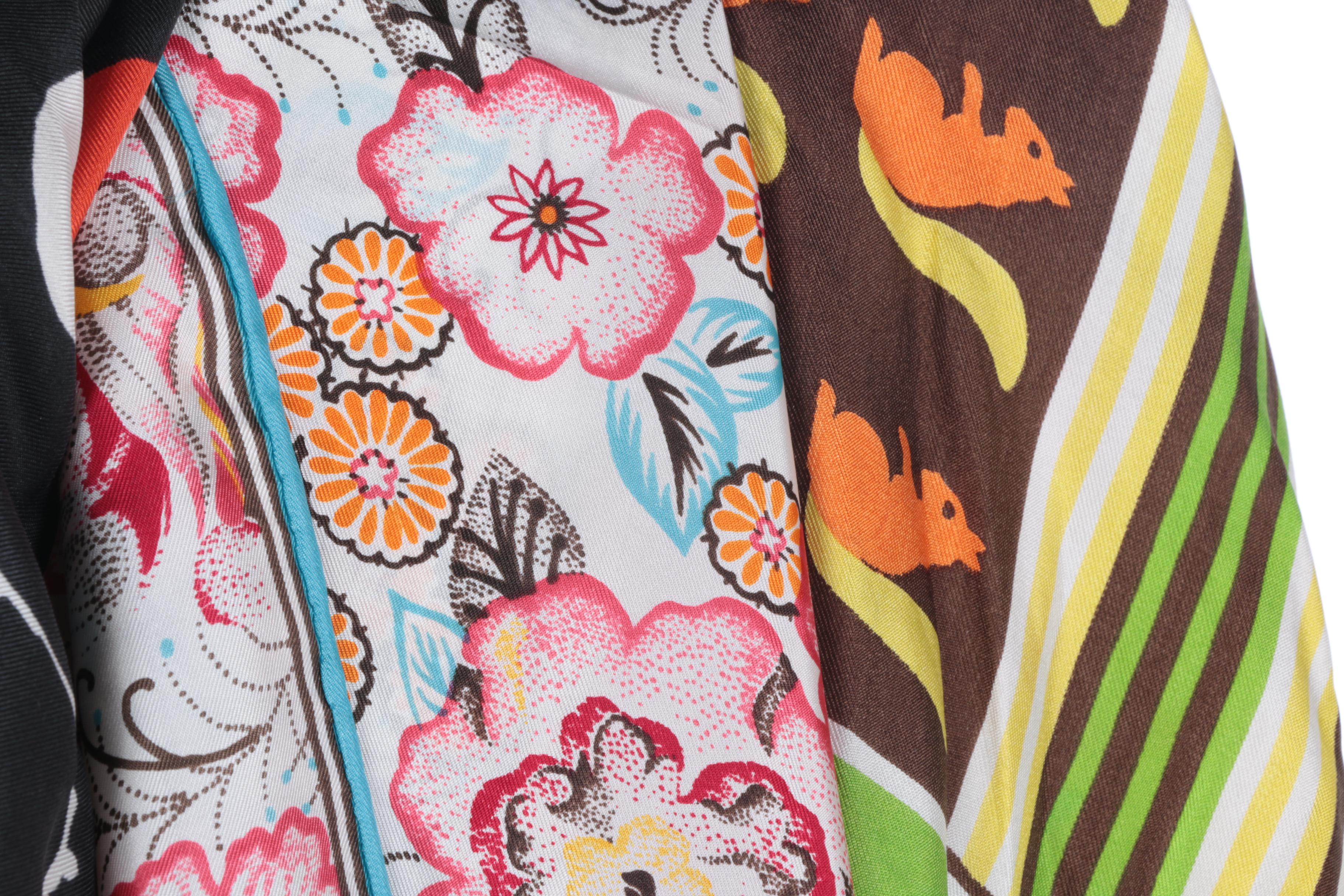 Silk Scarves Including Richard Allen