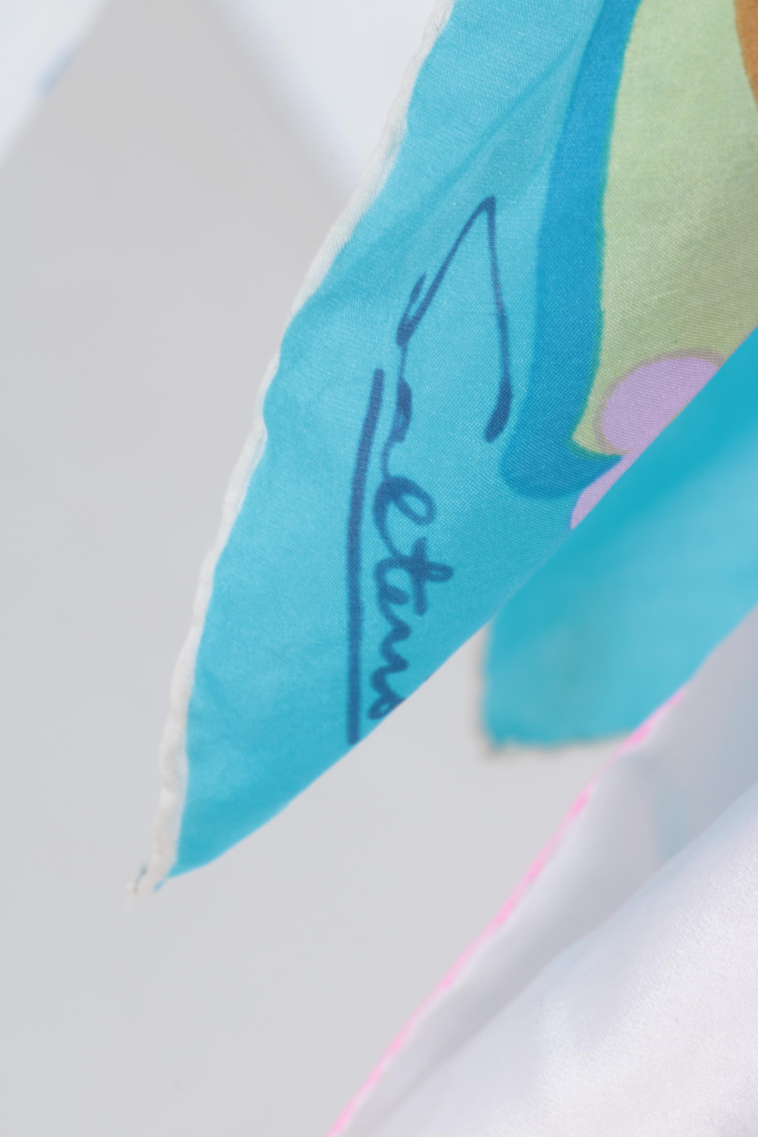 Silk Scarves Including Richard Allen