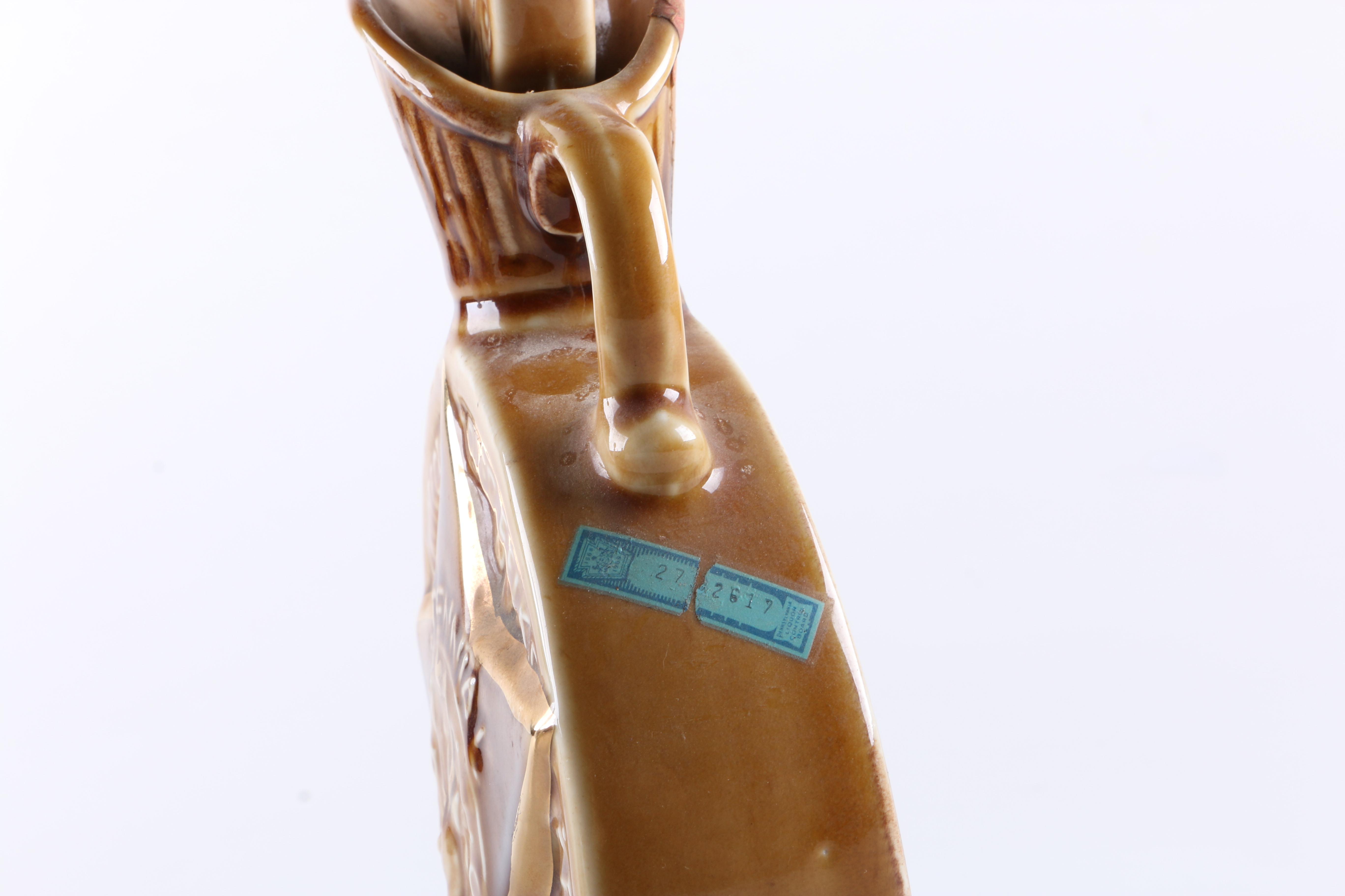 Vintage Decorative Ceramic Liquor Bottles