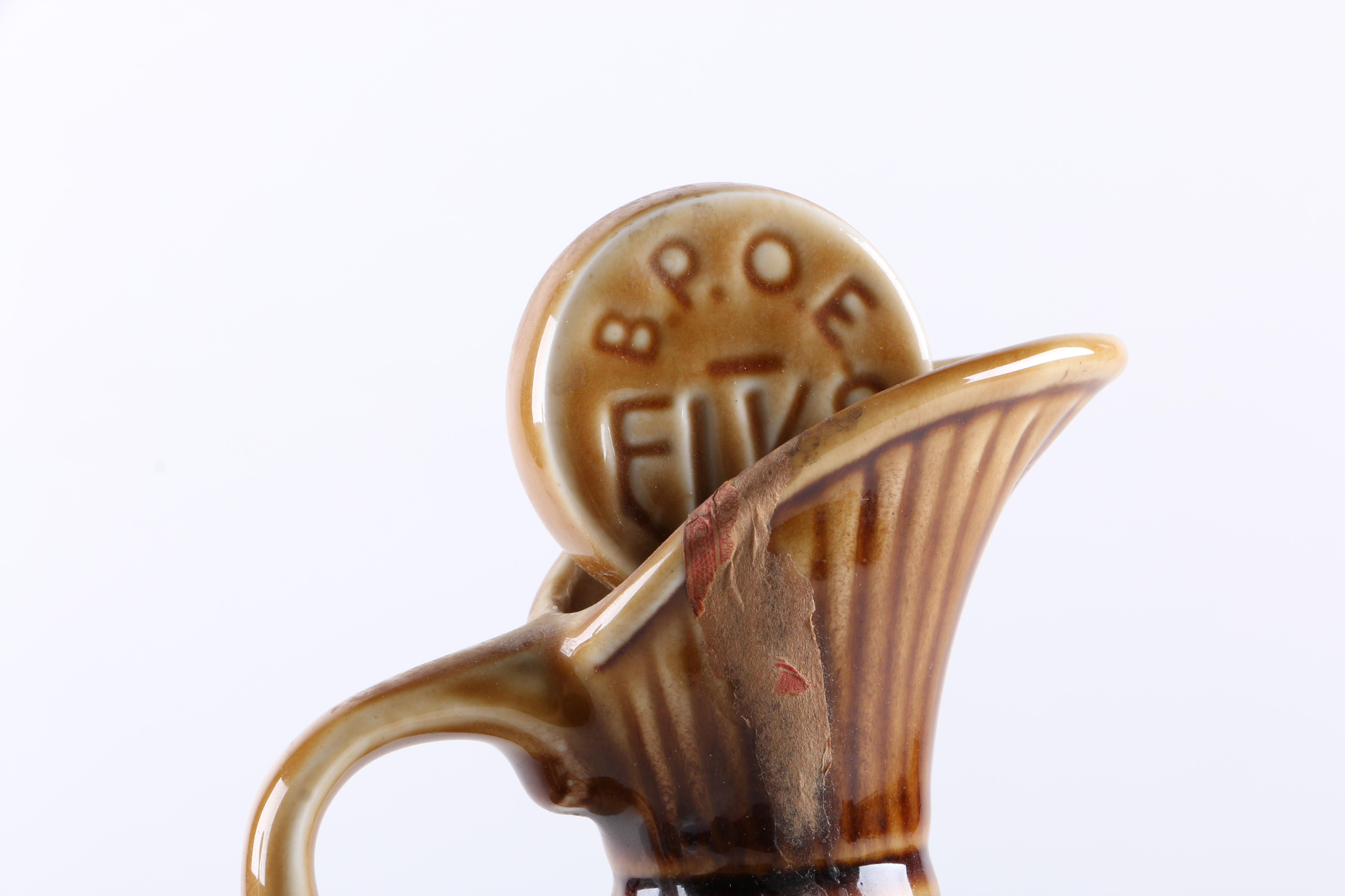 Vintage Decorative Ceramic Liquor Bottles