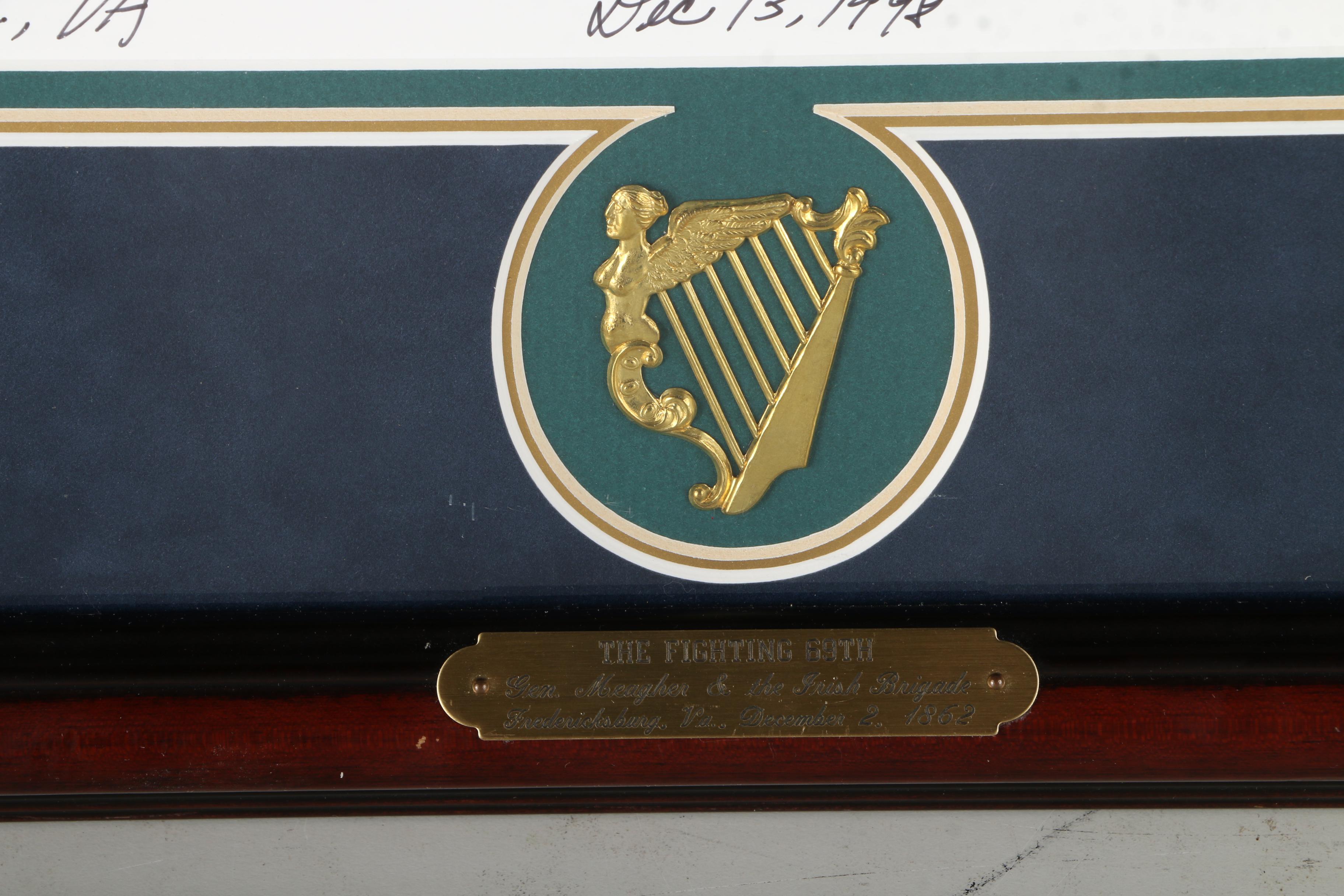 Mort Kunstler Limited Edition Offset Lithograph "The Fighting 69th"