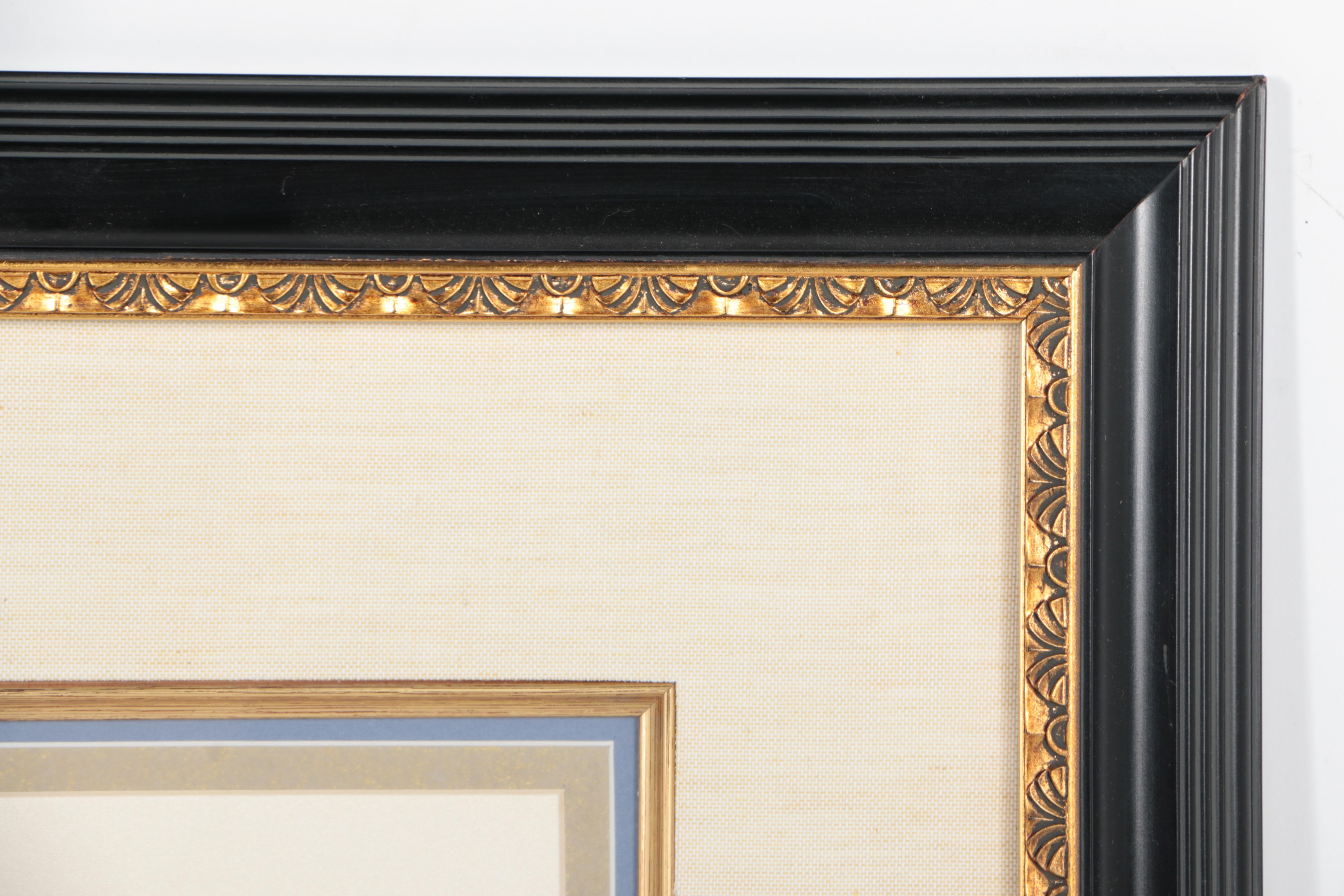 Caroline Young Limited Edition Embellished Serigraph "Dance of the Fire Dragon"