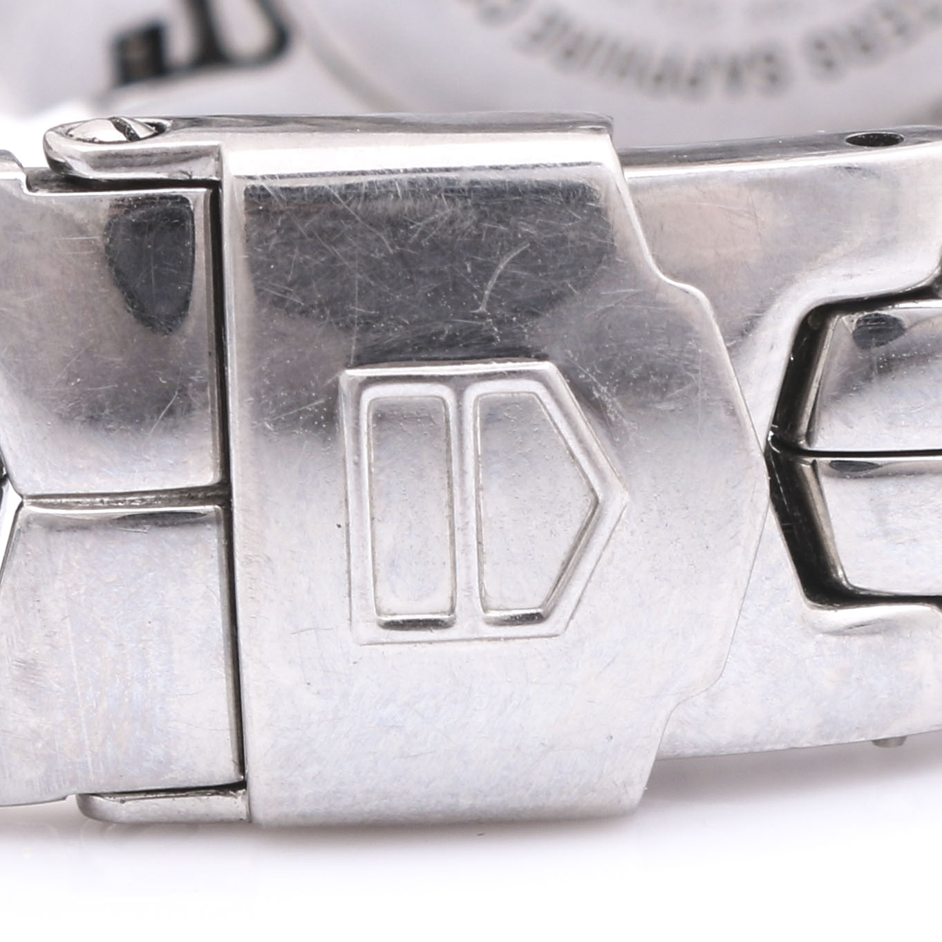 Tag Heuer "Link" Swiss Made Stainless Steel and 18K Yellow Gold Diamond Watch