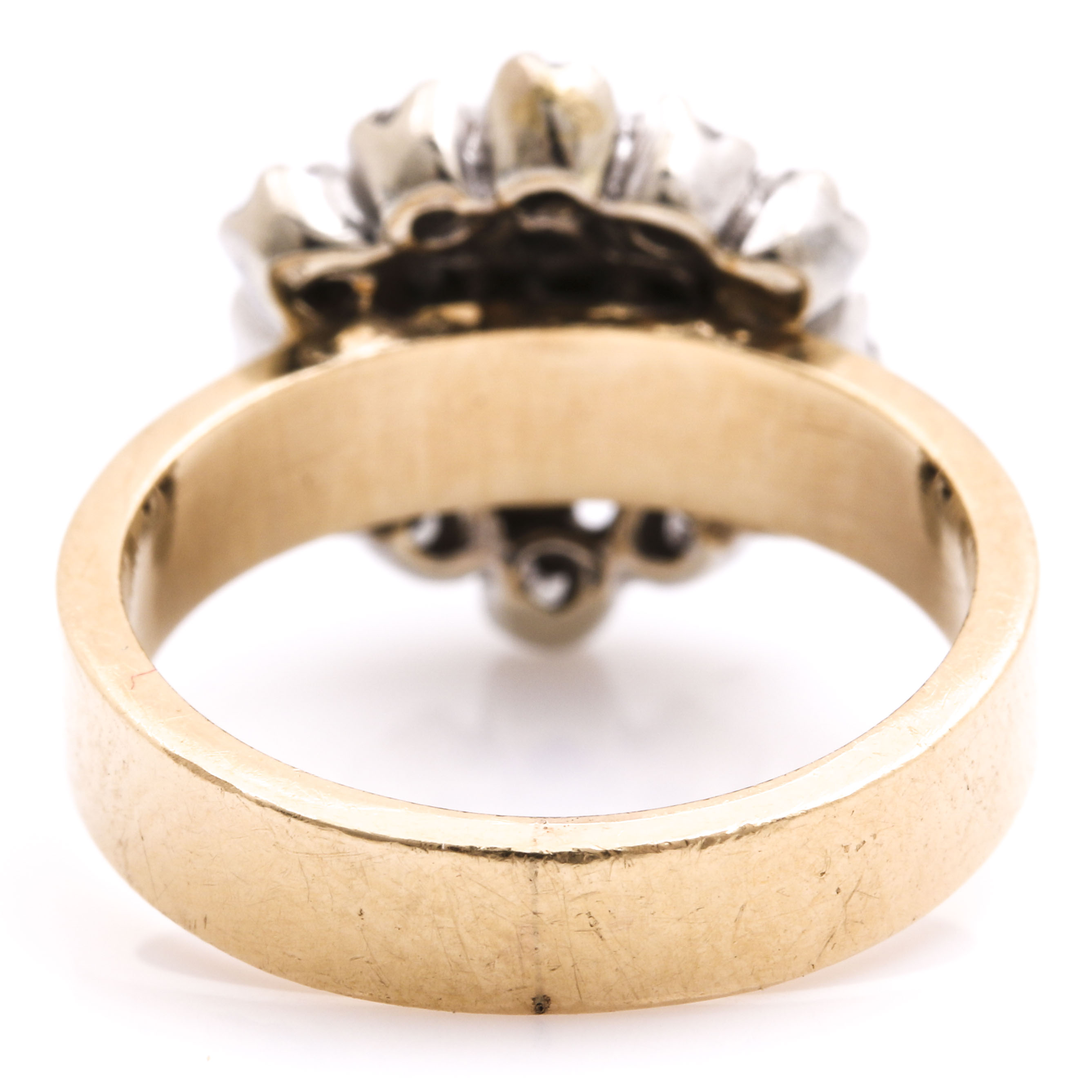 14K Yellow Gold 0.50 CTW Diamond Ring