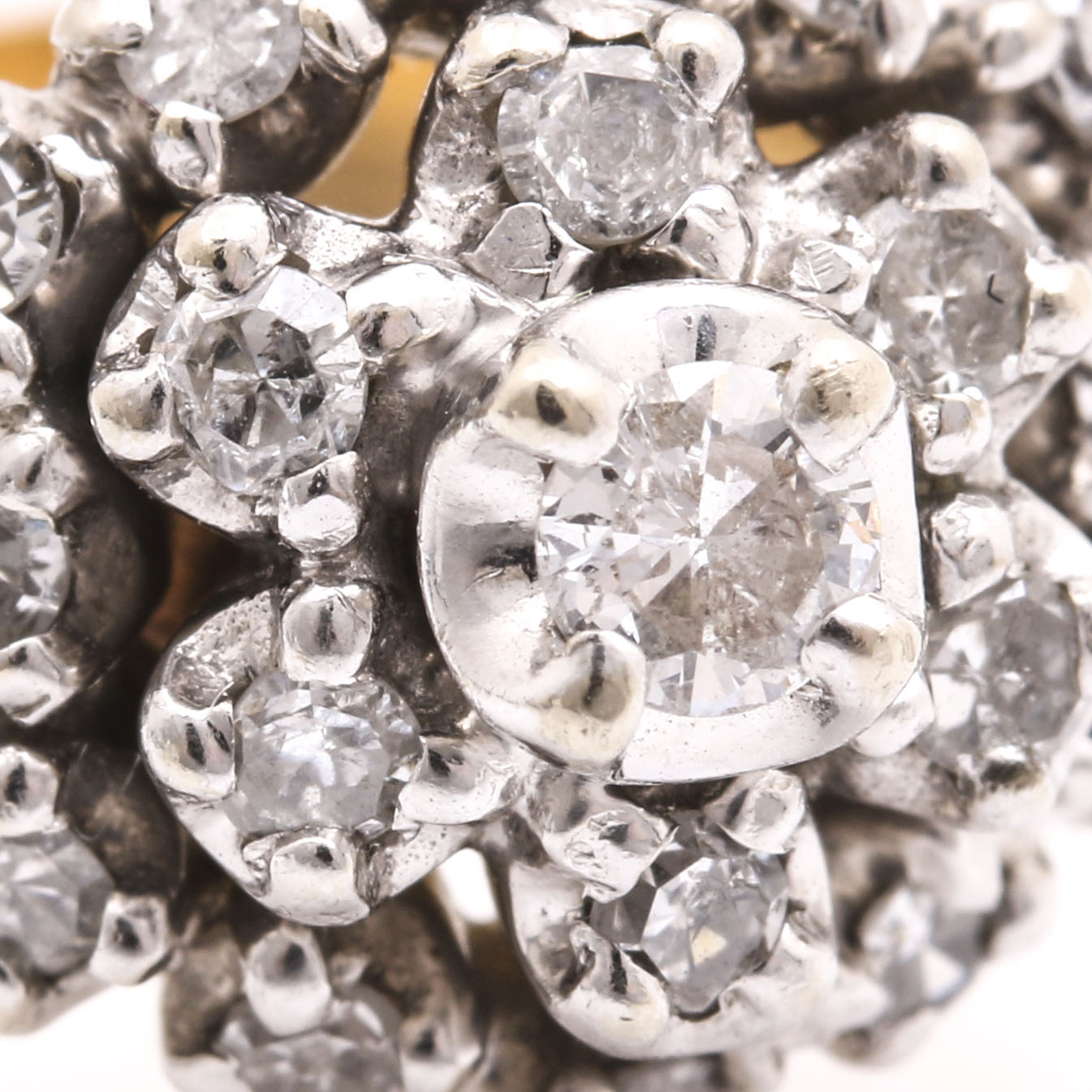 14K Yellow Gold 0.50 CTW Diamond Ring