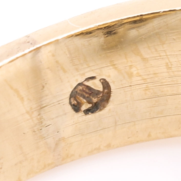 14K Yellow Gold 0.50 CTW Diamond Ring