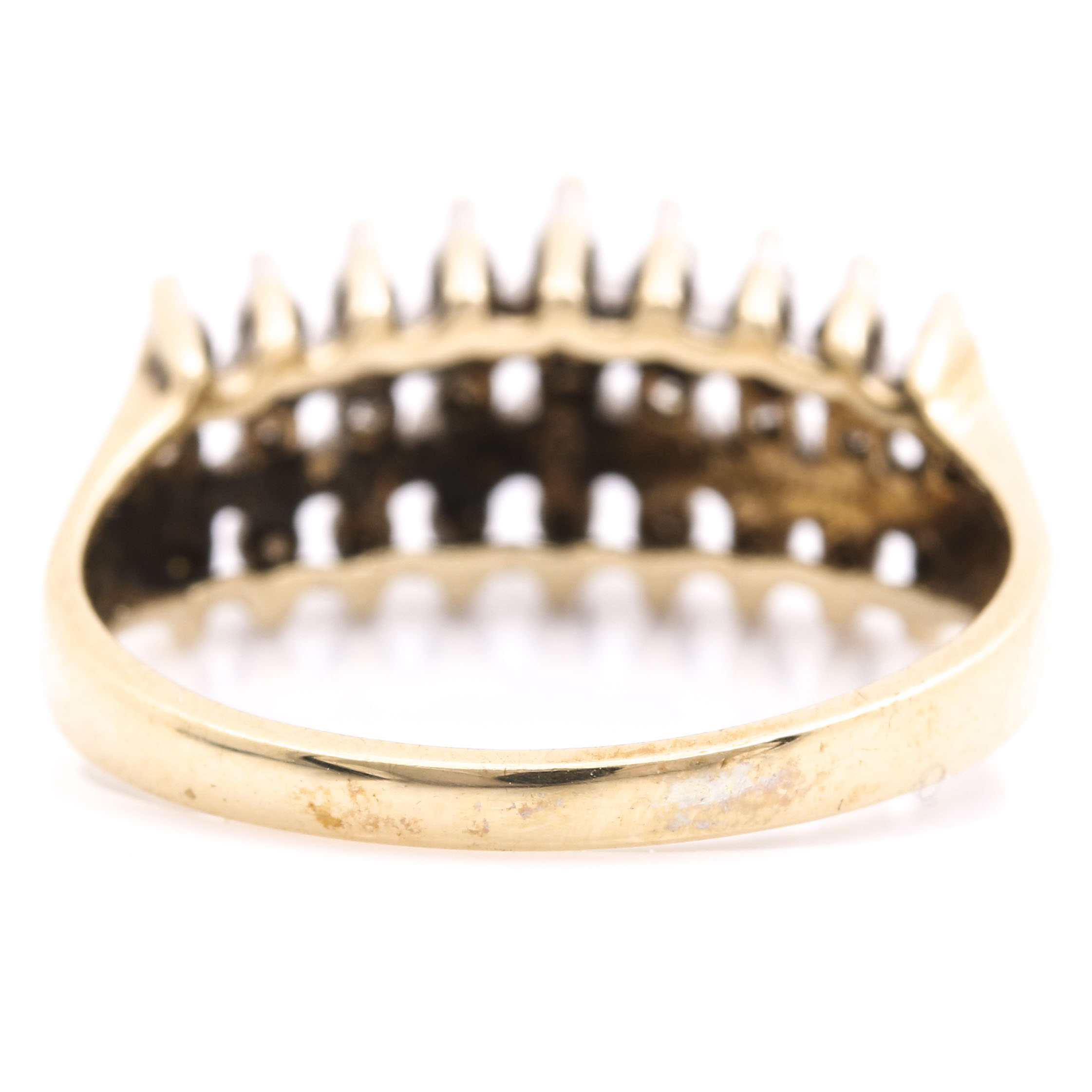 10K Yellow Gold Diamond Ring