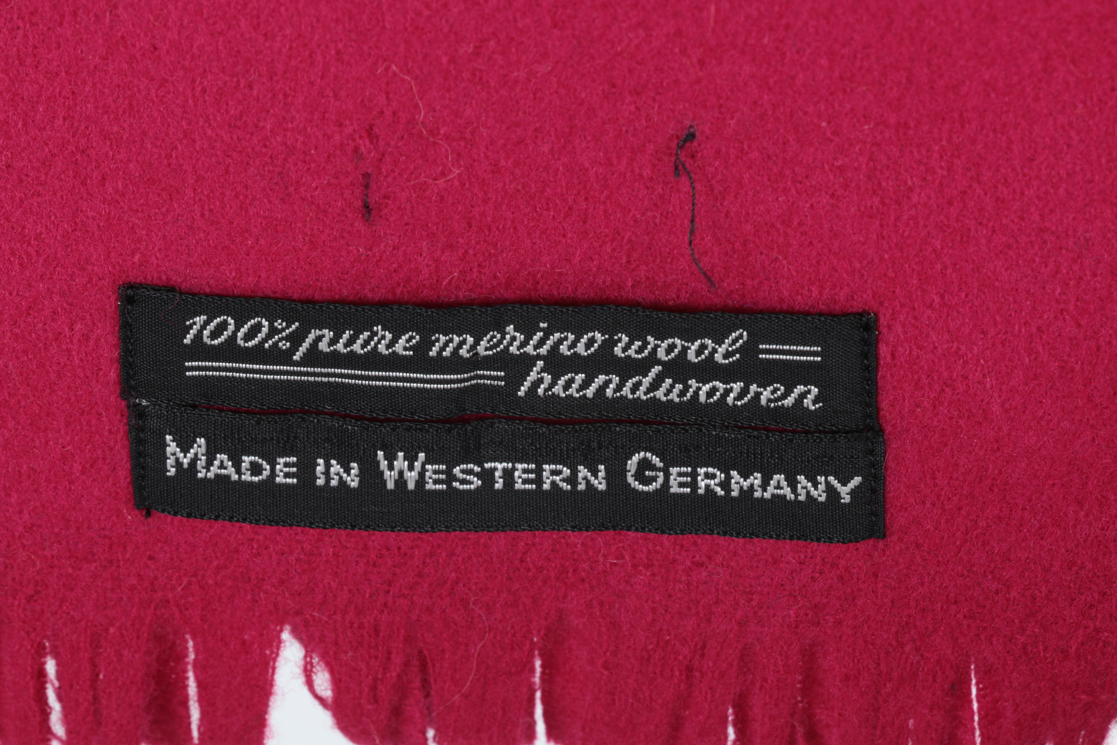 Collection of Vintage Wool Scarves Including Carson Pirie Scott & Co.