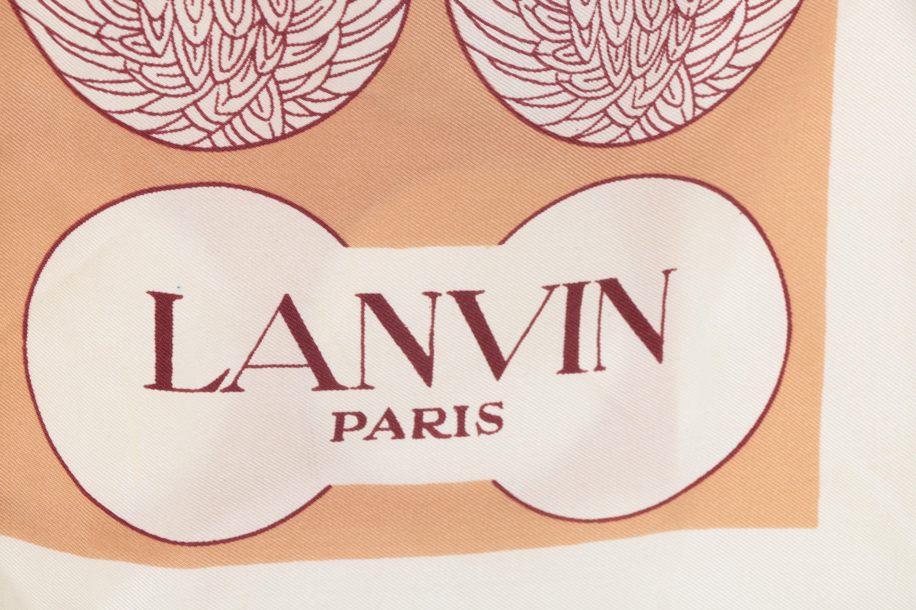 Lanvin Silk Scarves