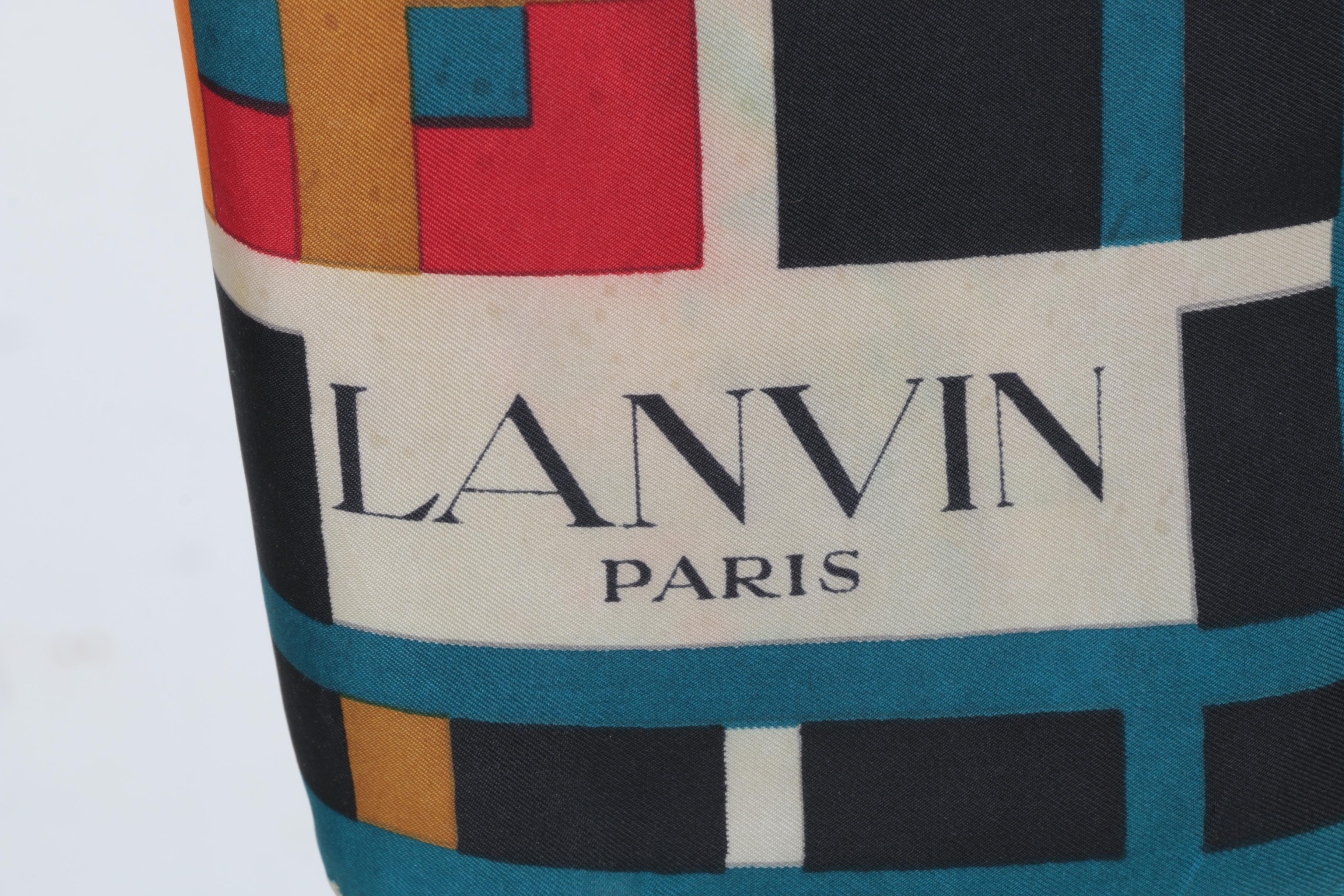 Lanvin Silk Scarves