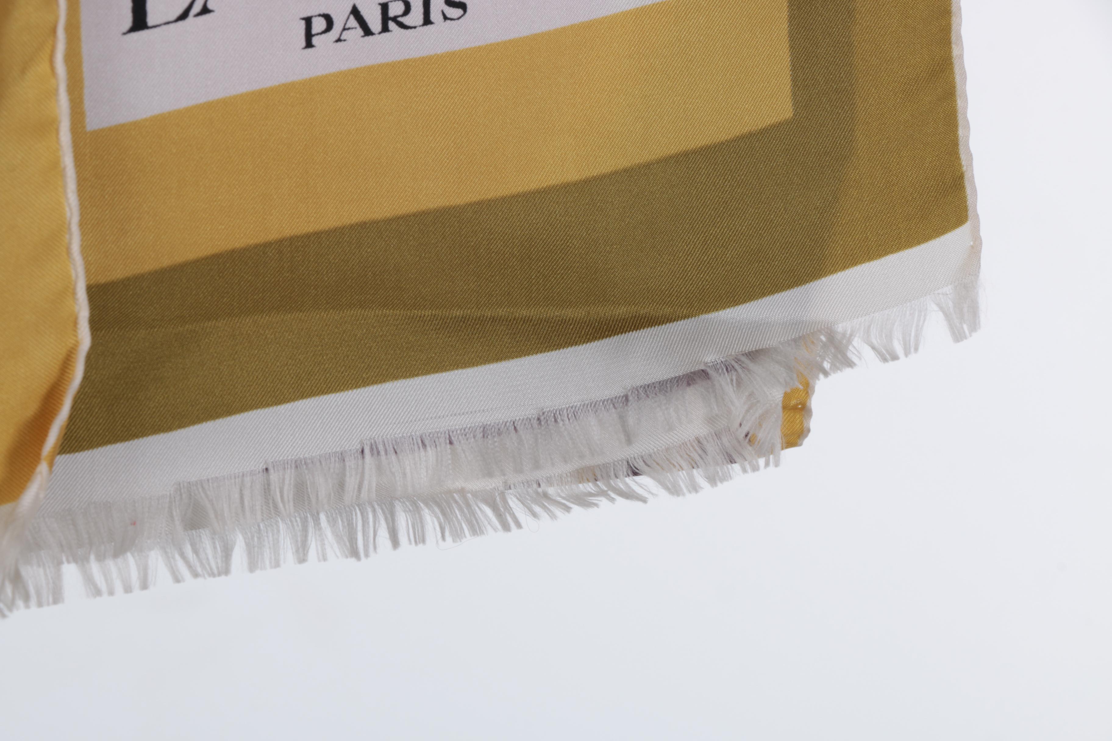 Lanvin Silk Scarves