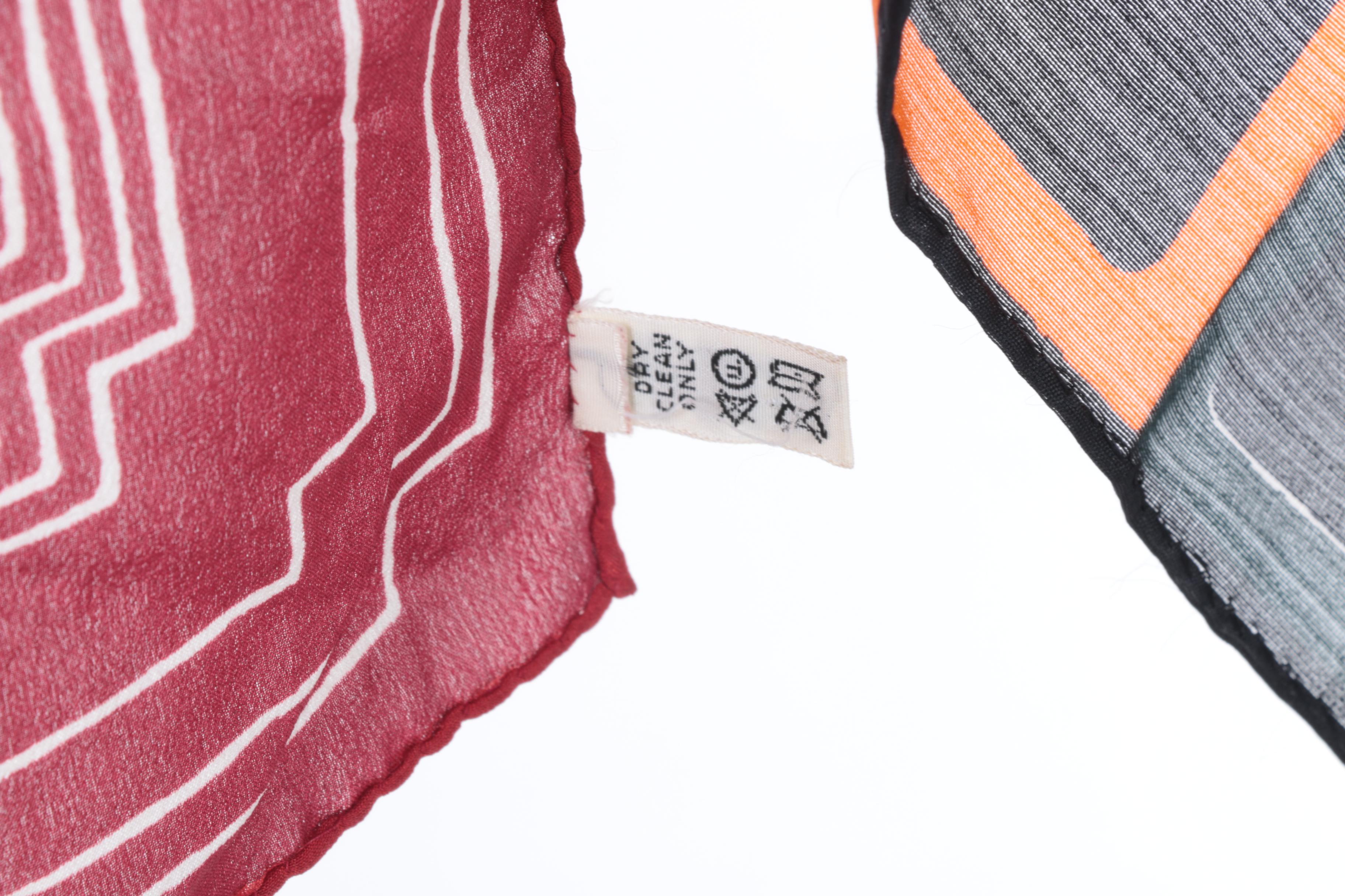 Lanvin Silk Scarves