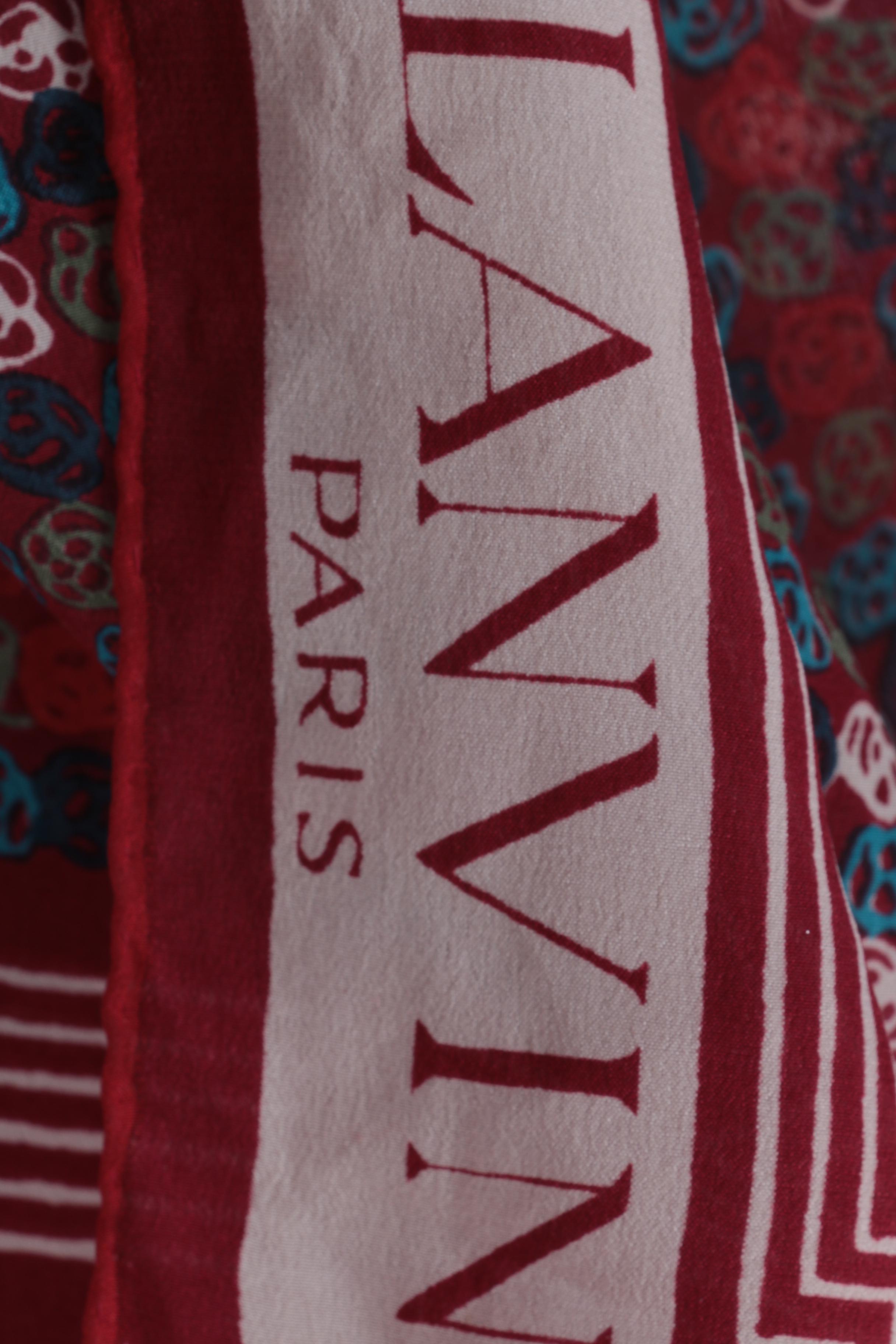 Lanvin Silk Scarves
