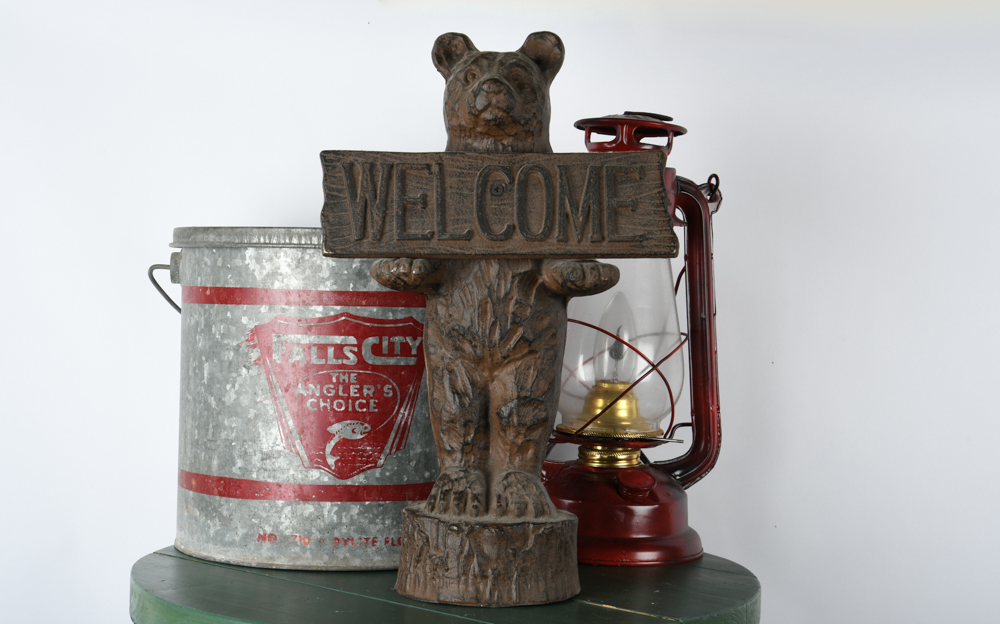 Collection of Fishing Decor