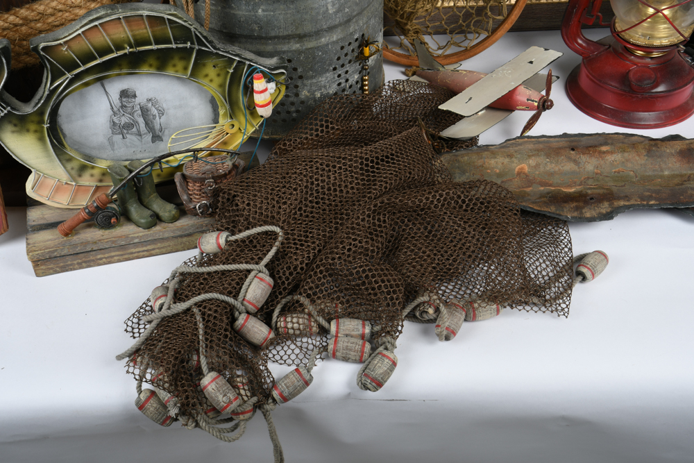 Collection of Fishing Decor