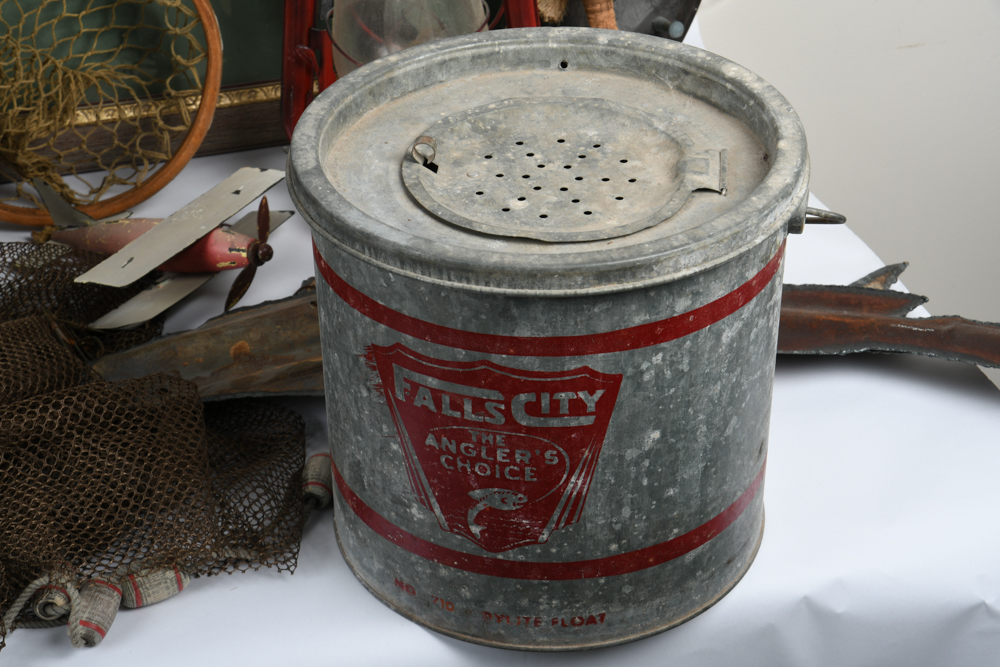 Collection of Fishing Decor