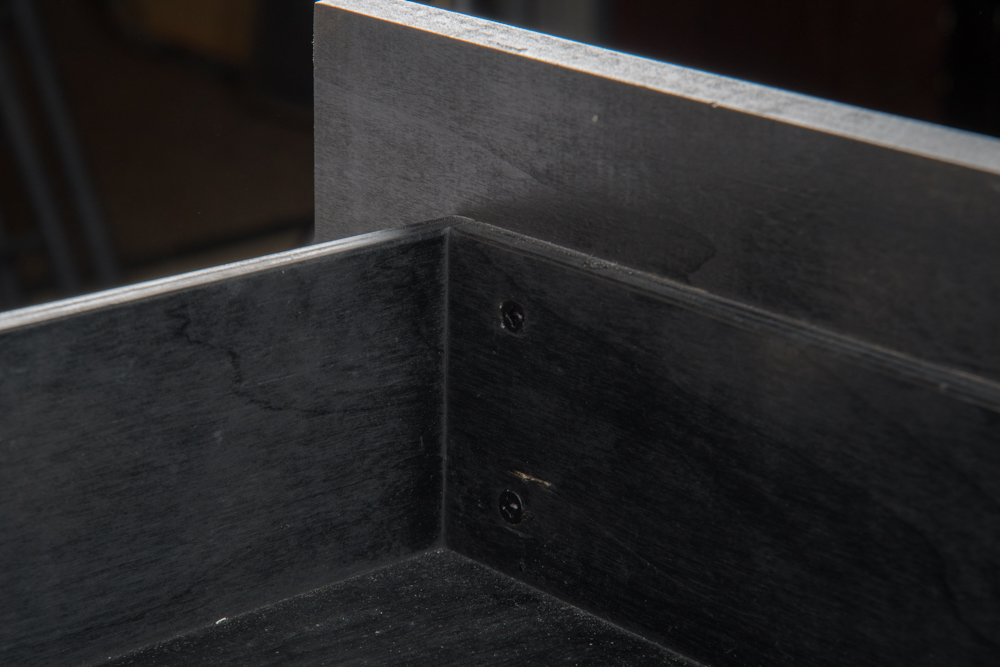 Custom Made Industrial Style Nightstand