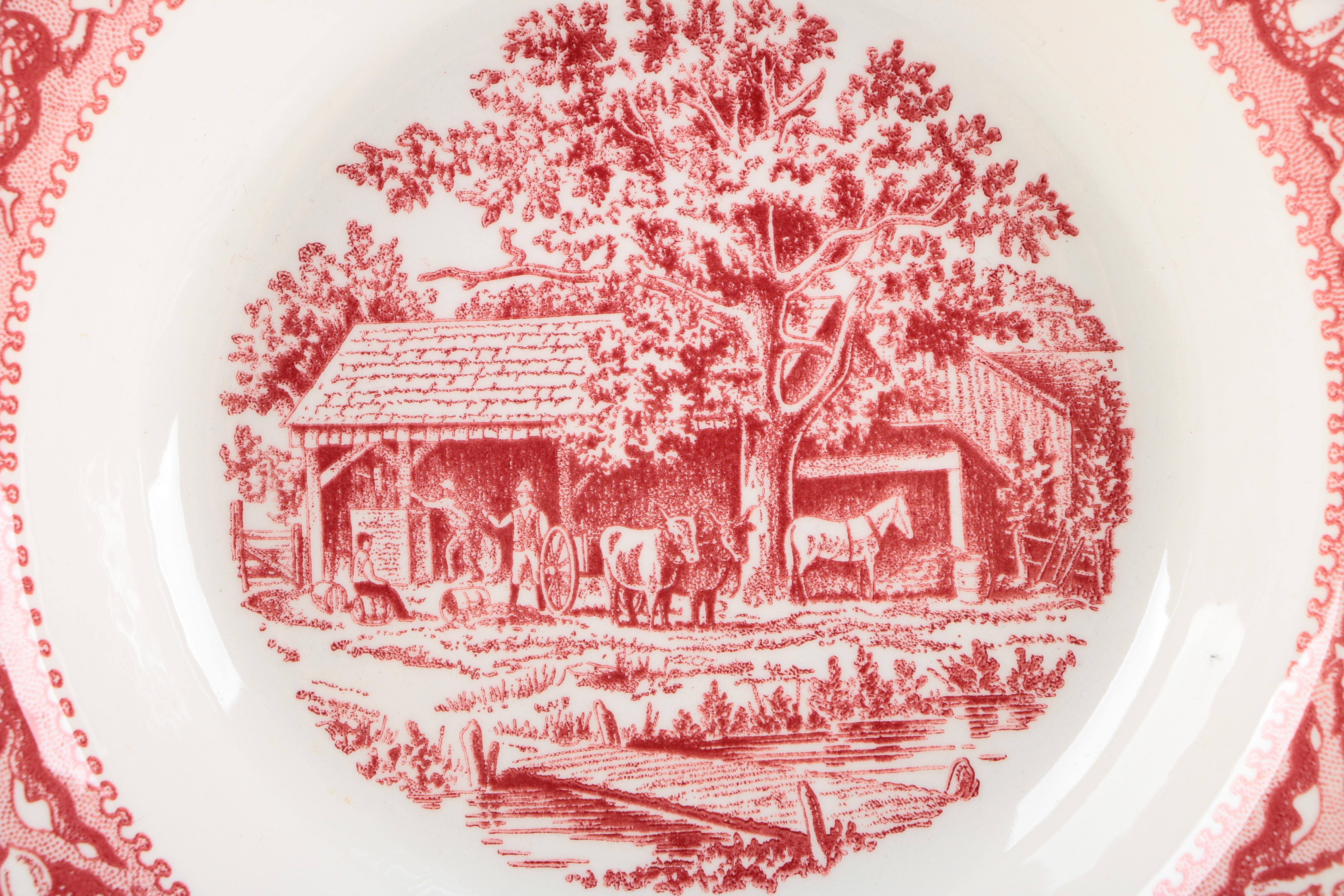 Royal Ironstone "Memory Lane" Circa 1965