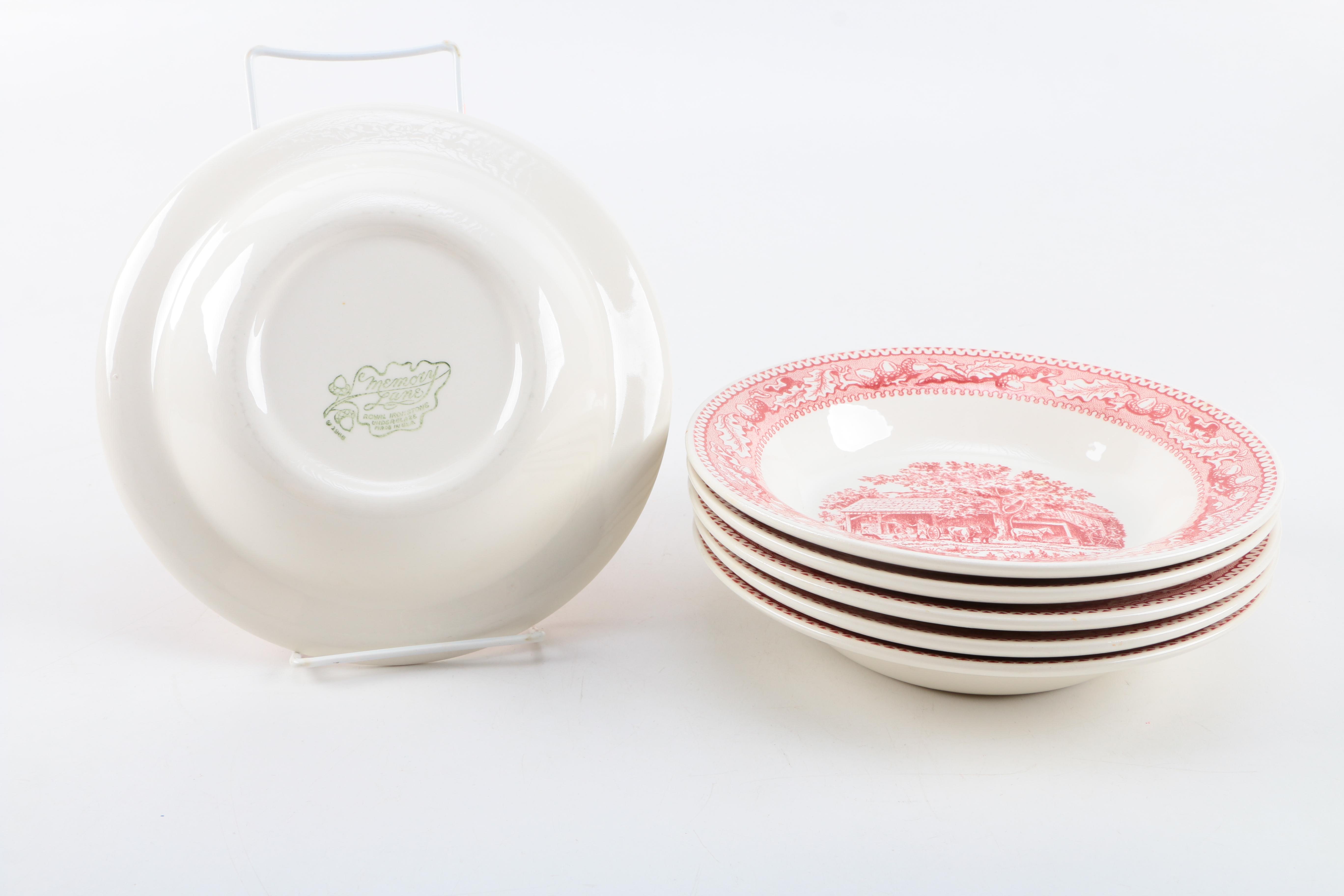 Royal Ironstone "Memory Lane" Circa 1965