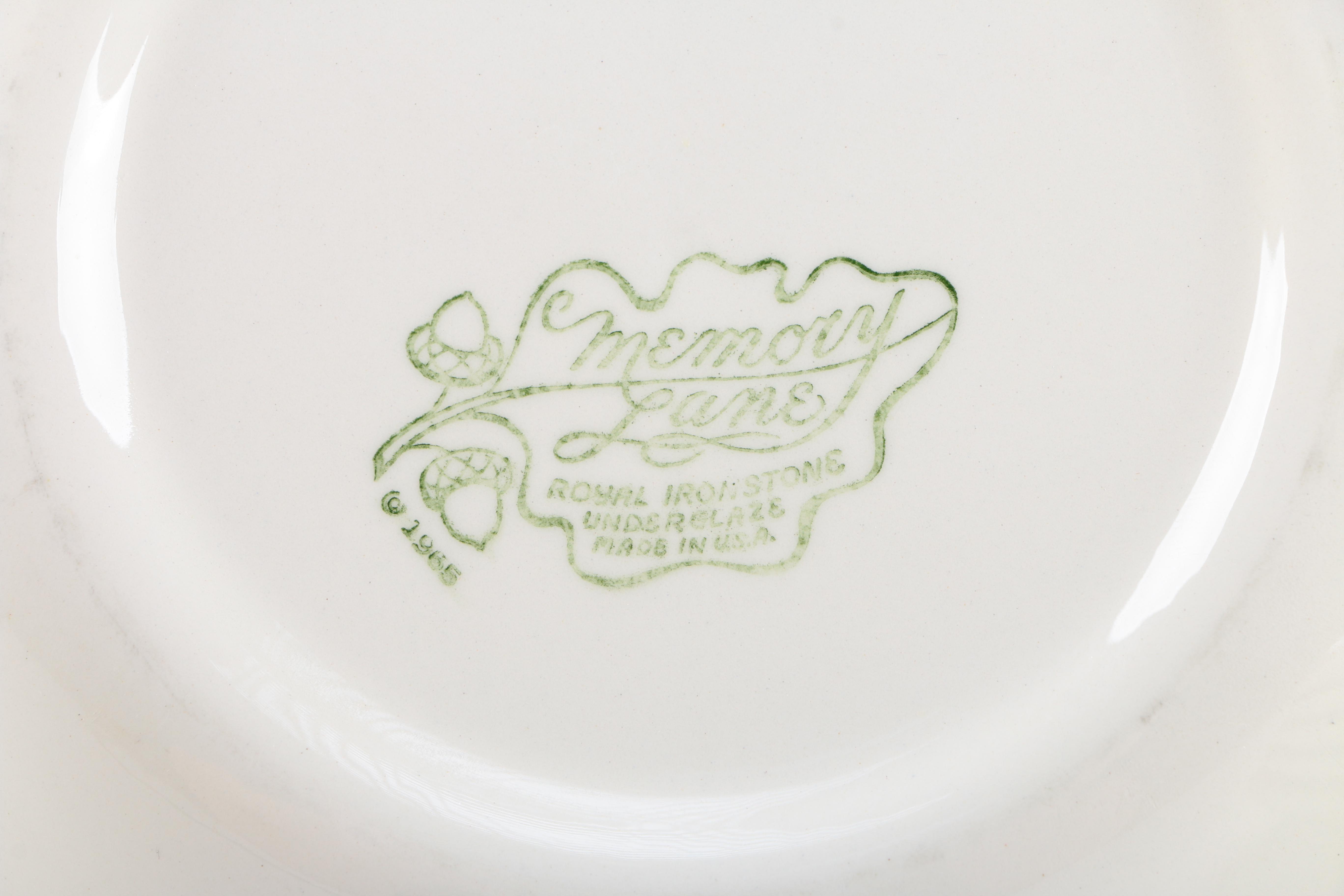 Royal Ironstone "Memory Lane" Circa 1965