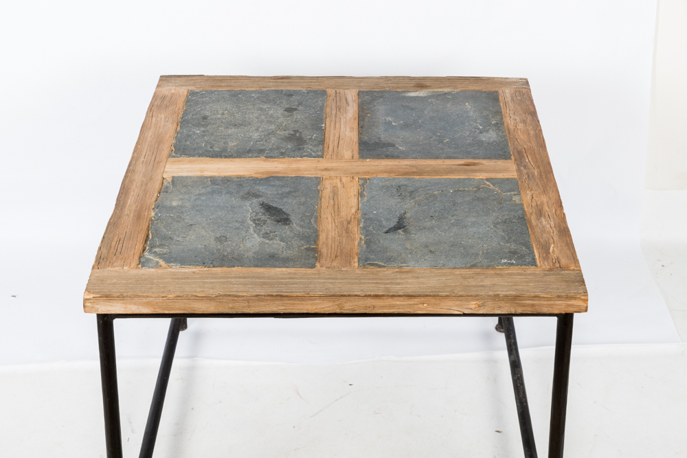 Wood Slate Table