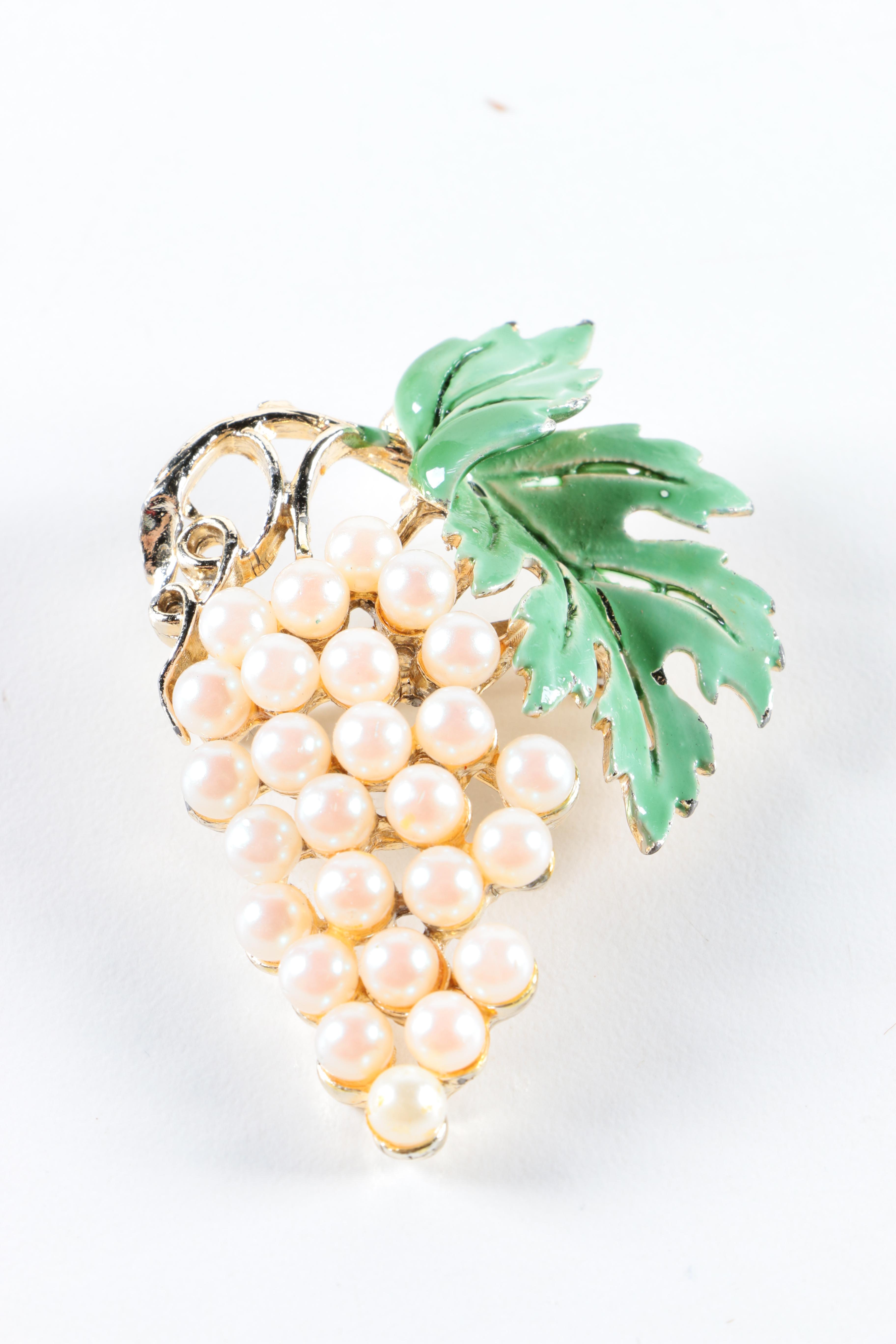 Faux Pearl and Cultured Pearl Jewelry Featuring Trifari