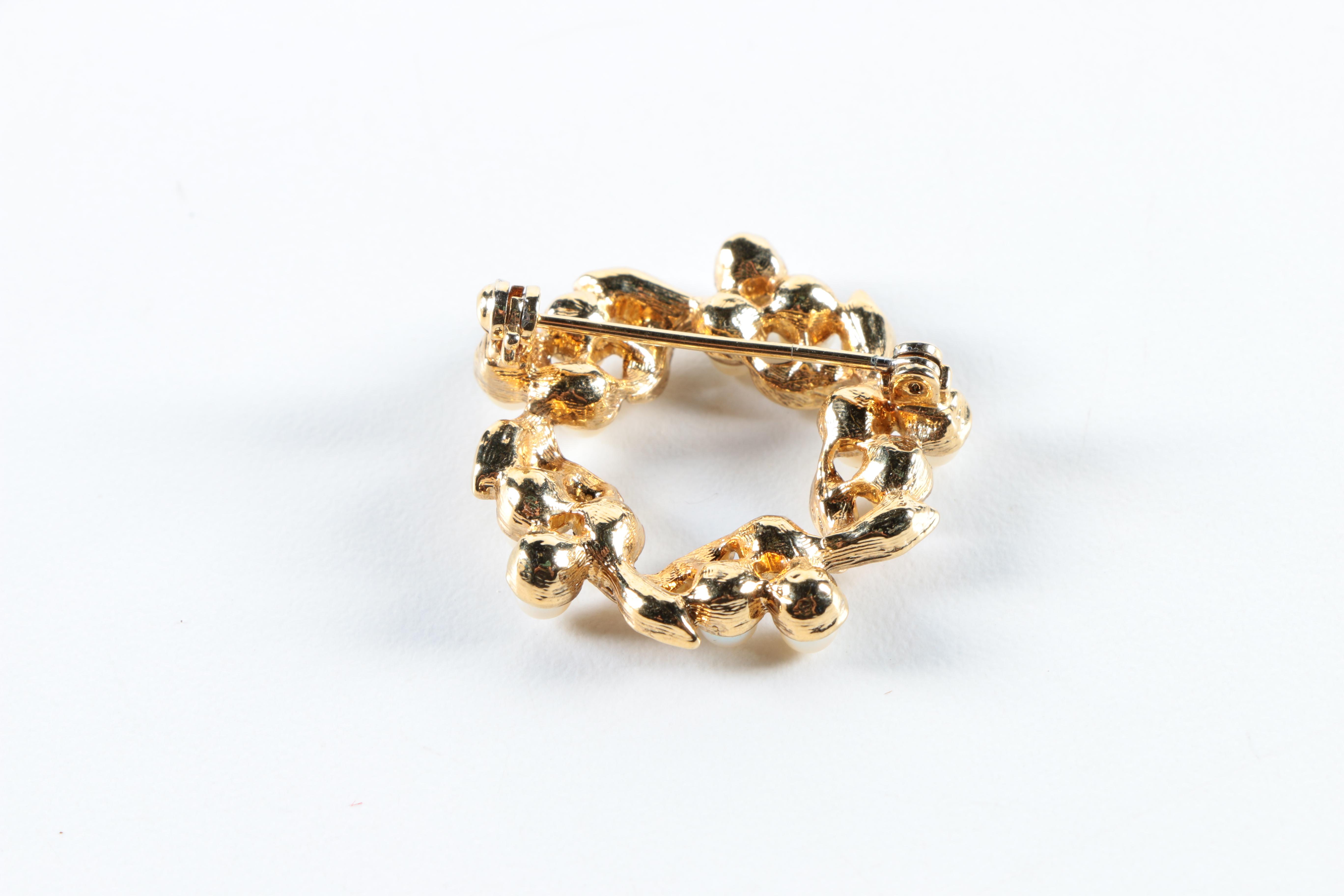 Faux Pearl and Cultured Pearl Jewelry Featuring Trifari