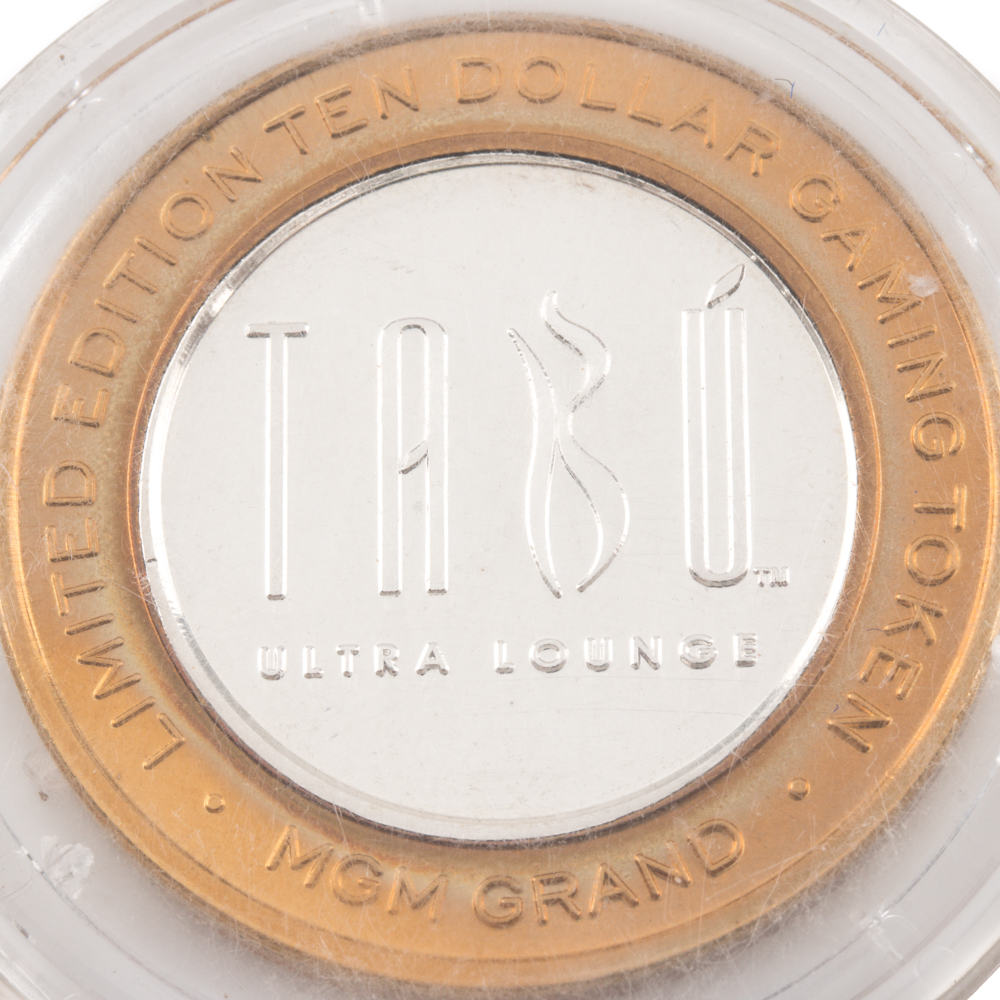 Limited Edition MGM Grand Ten Dollar Gaming Token