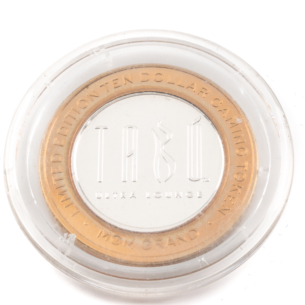 Limited Edition MGM Grand Ten Dollar Gaming Token