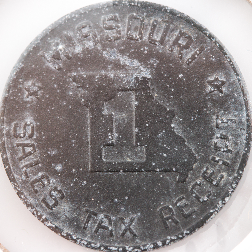 Circa 1930 Missouri Sales Tax Token