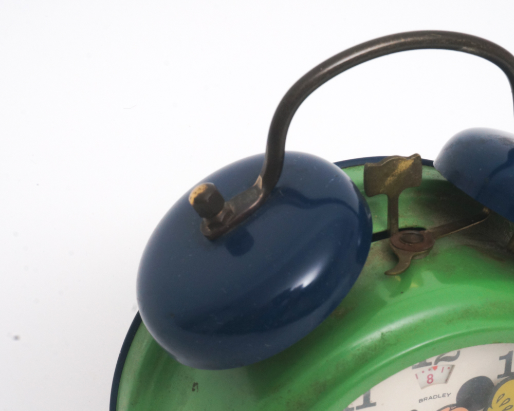 Vintage German Mickey Mouse Alarm Clock