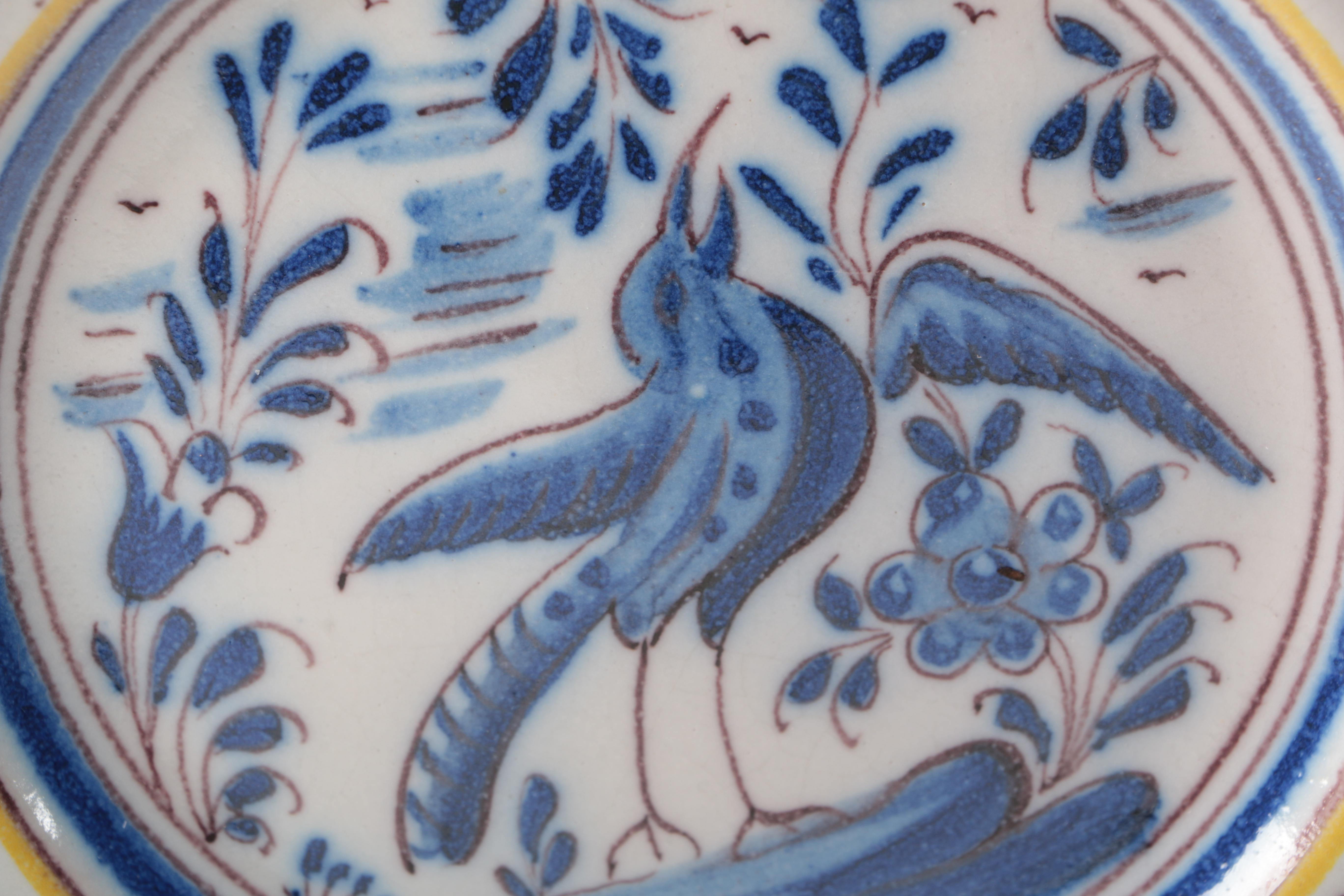 Vintage Sant' Anna Factory Ceramic Plate