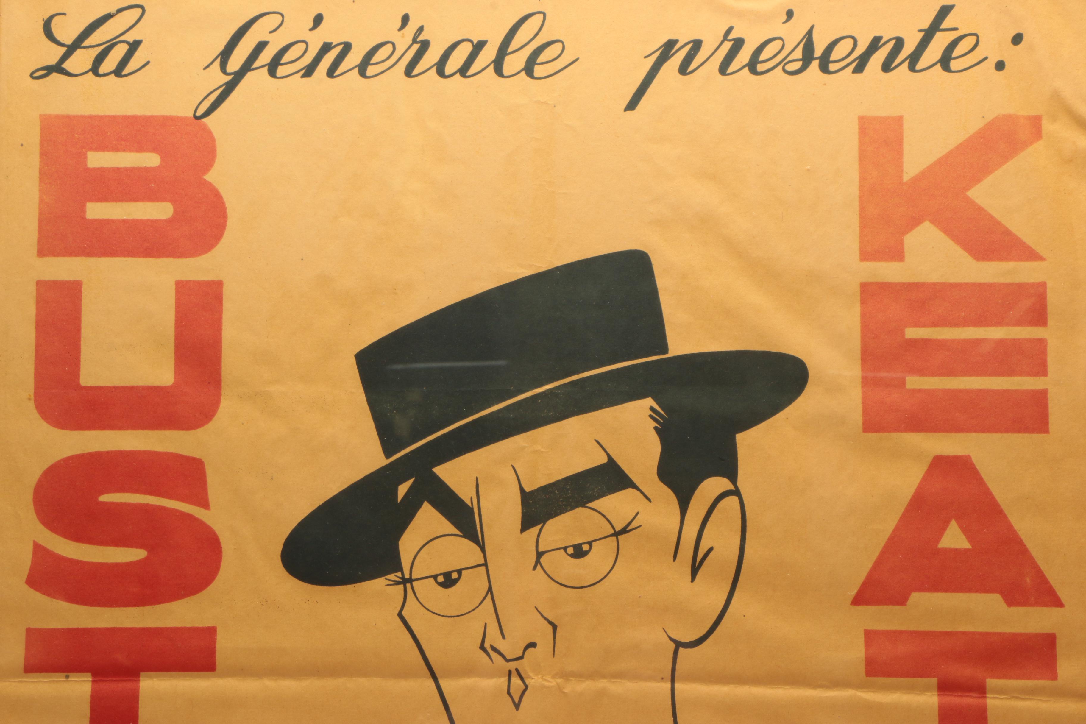 Vintage Movie Poster for "L' Horloger Amoureux"