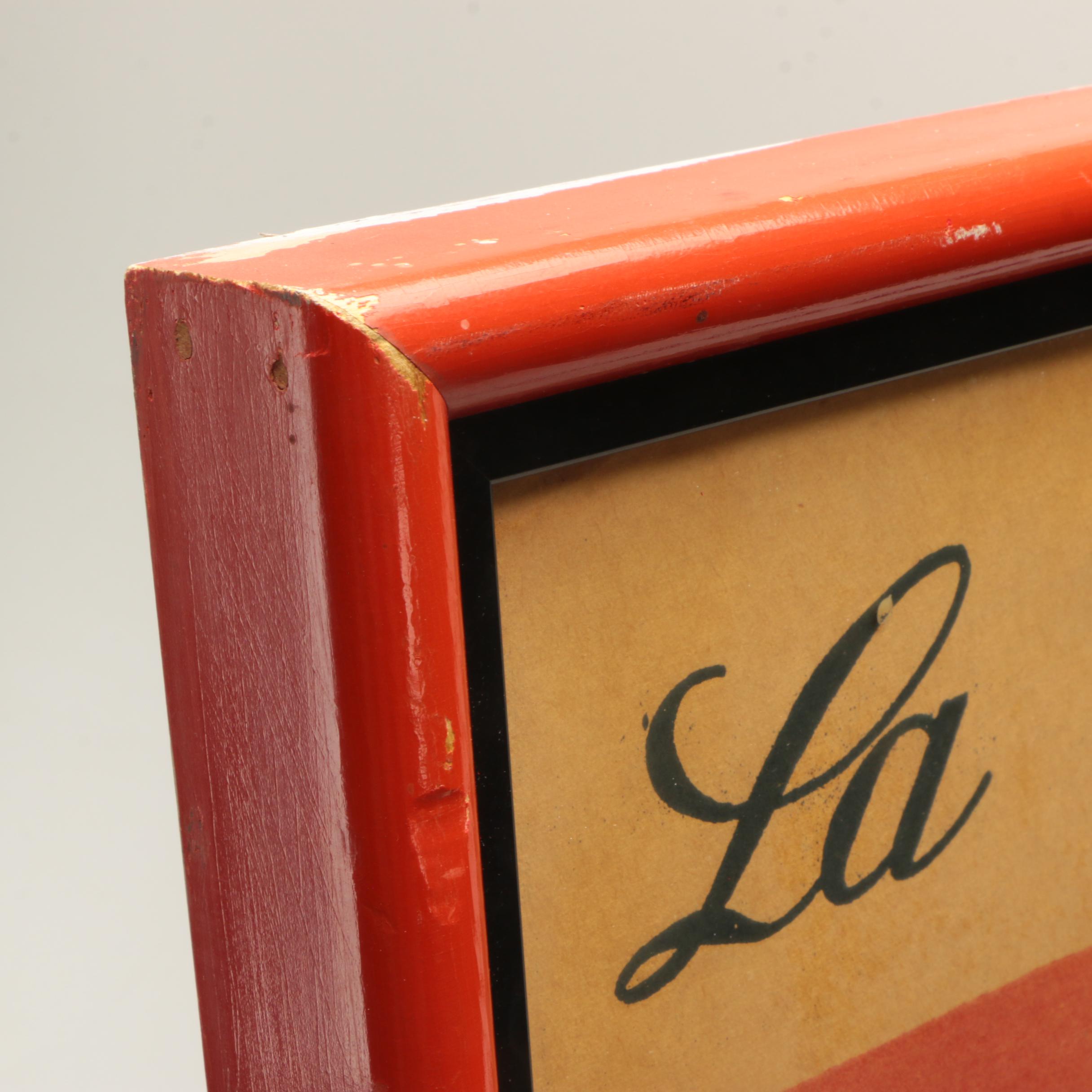 Vintage Movie Poster for "L' Horloger Amoureux"