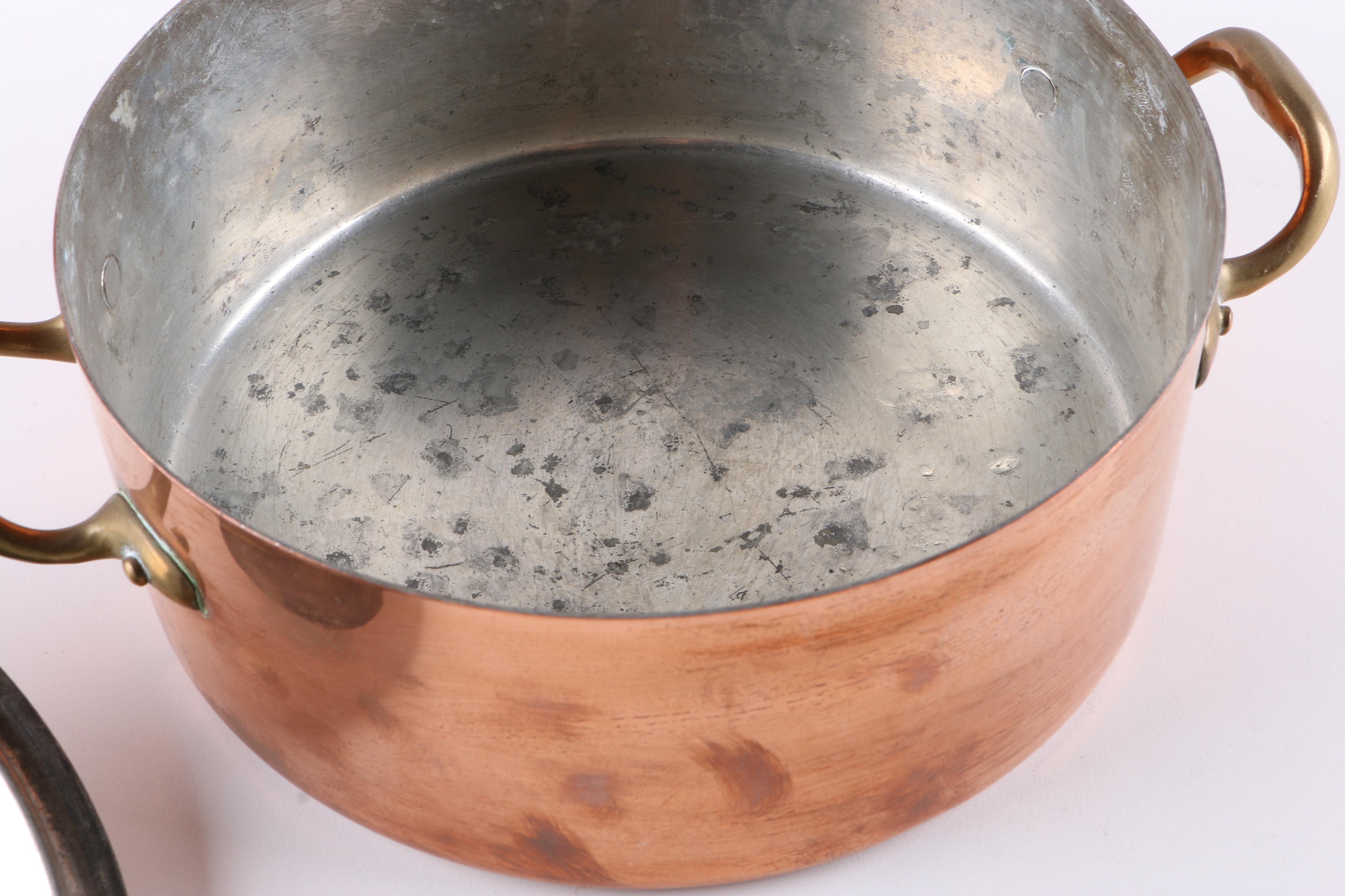 Copper Covered Kettle With Lid