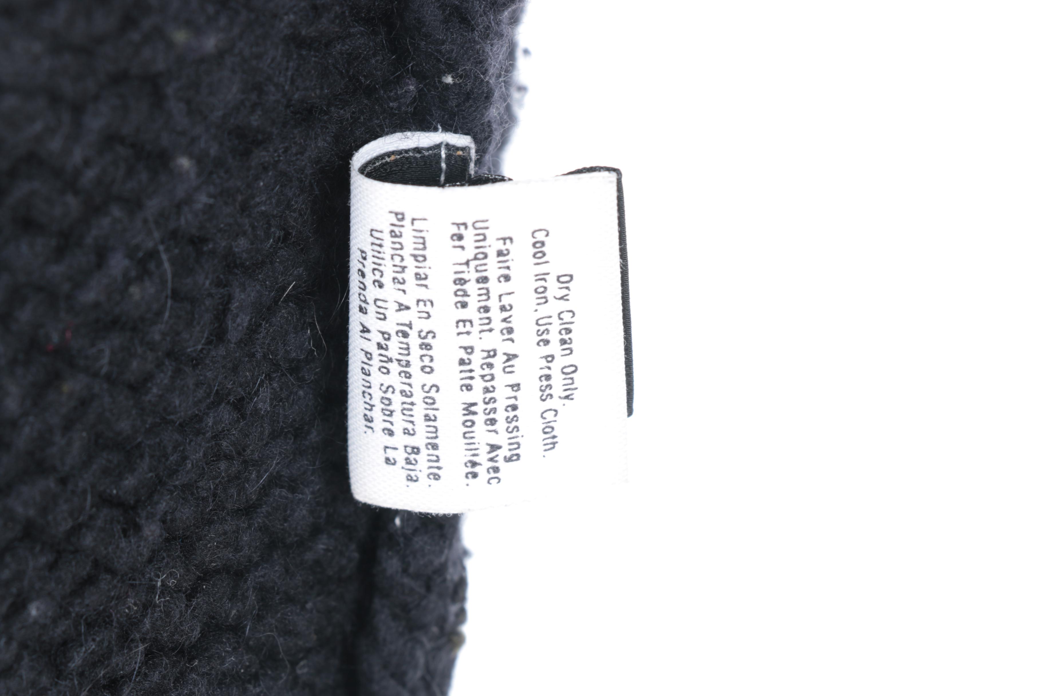 Donna Karan Black Cardigan Sweater